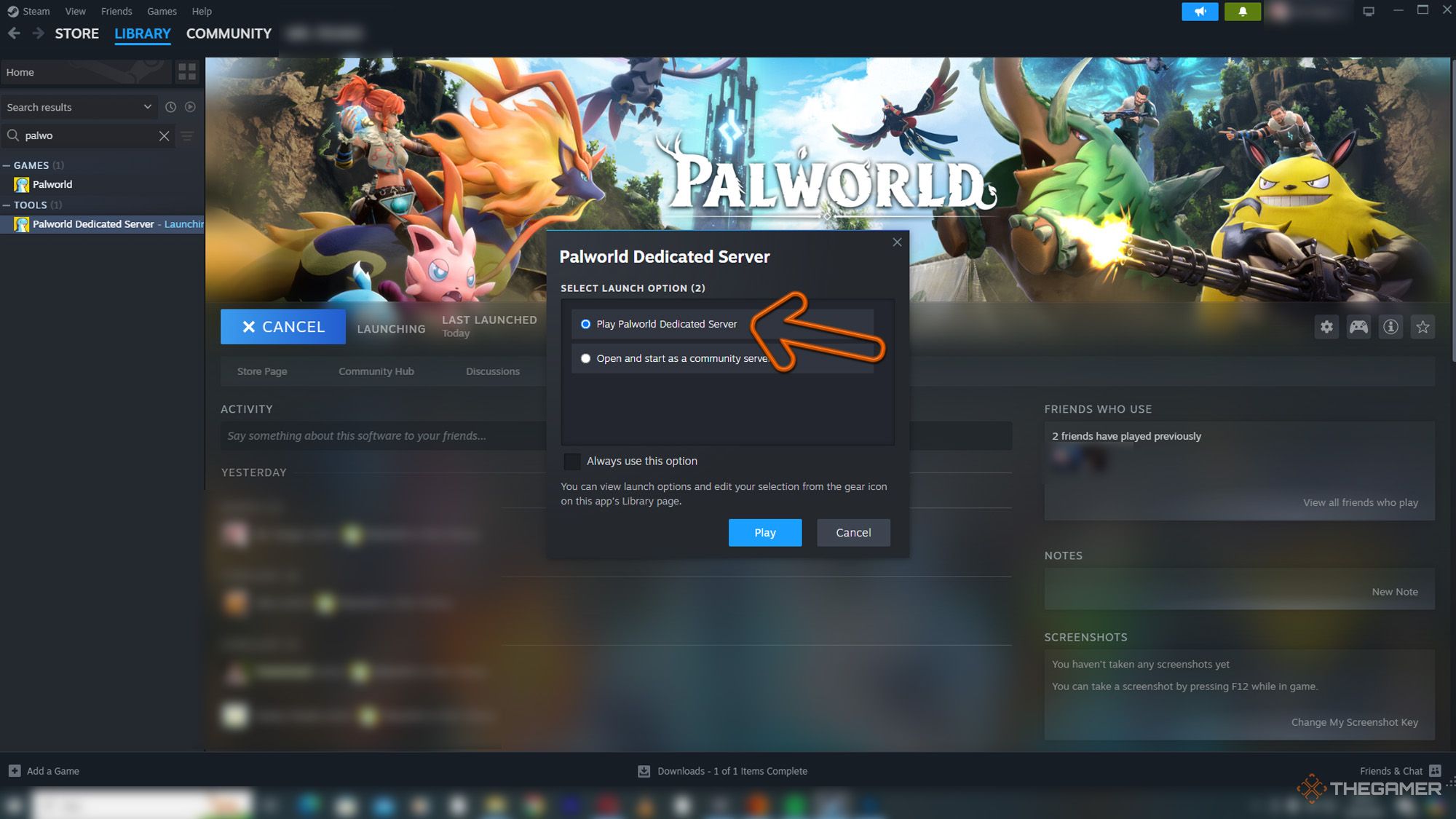 Steam&rsquo;s Palworld Screen 3