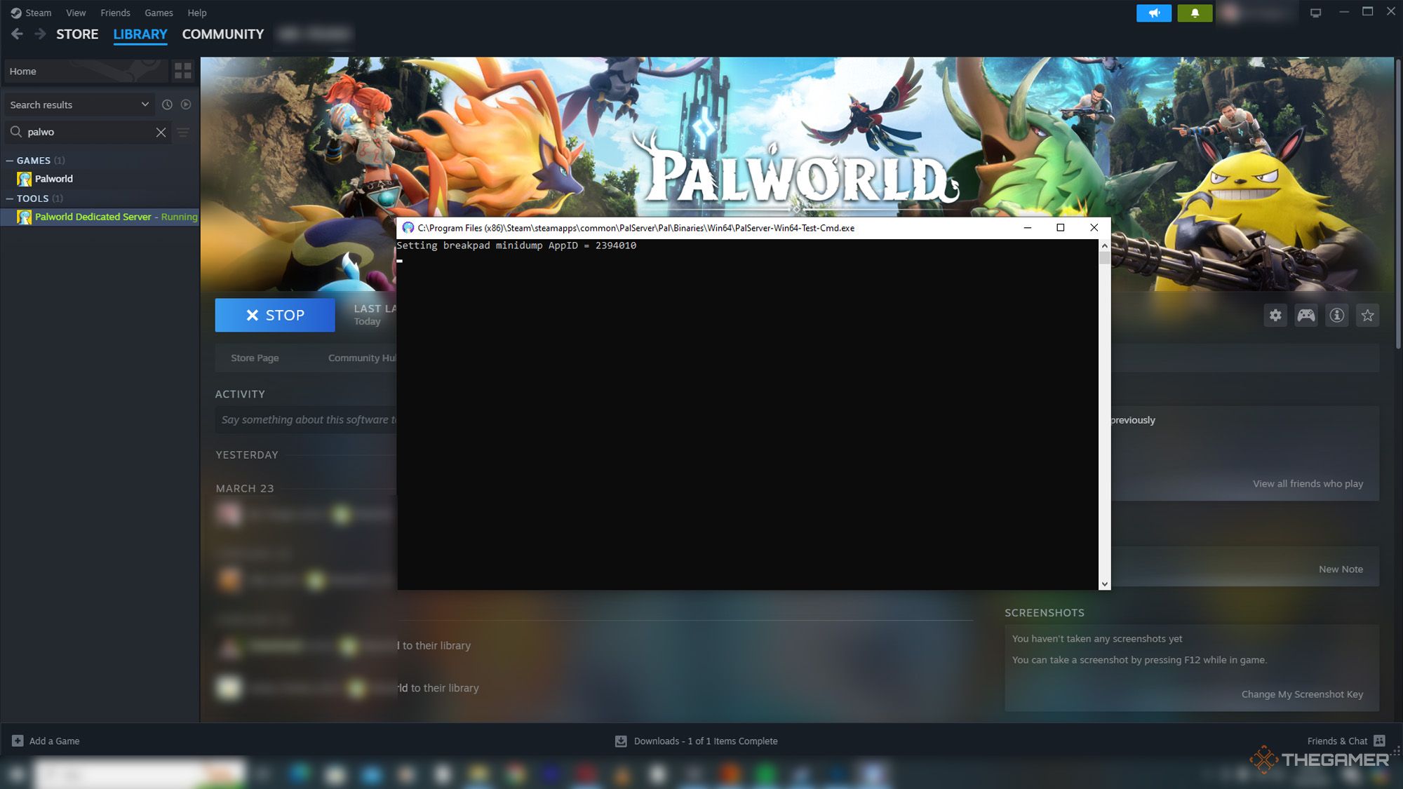 Steam&rsquo;s Palworld Screen 4