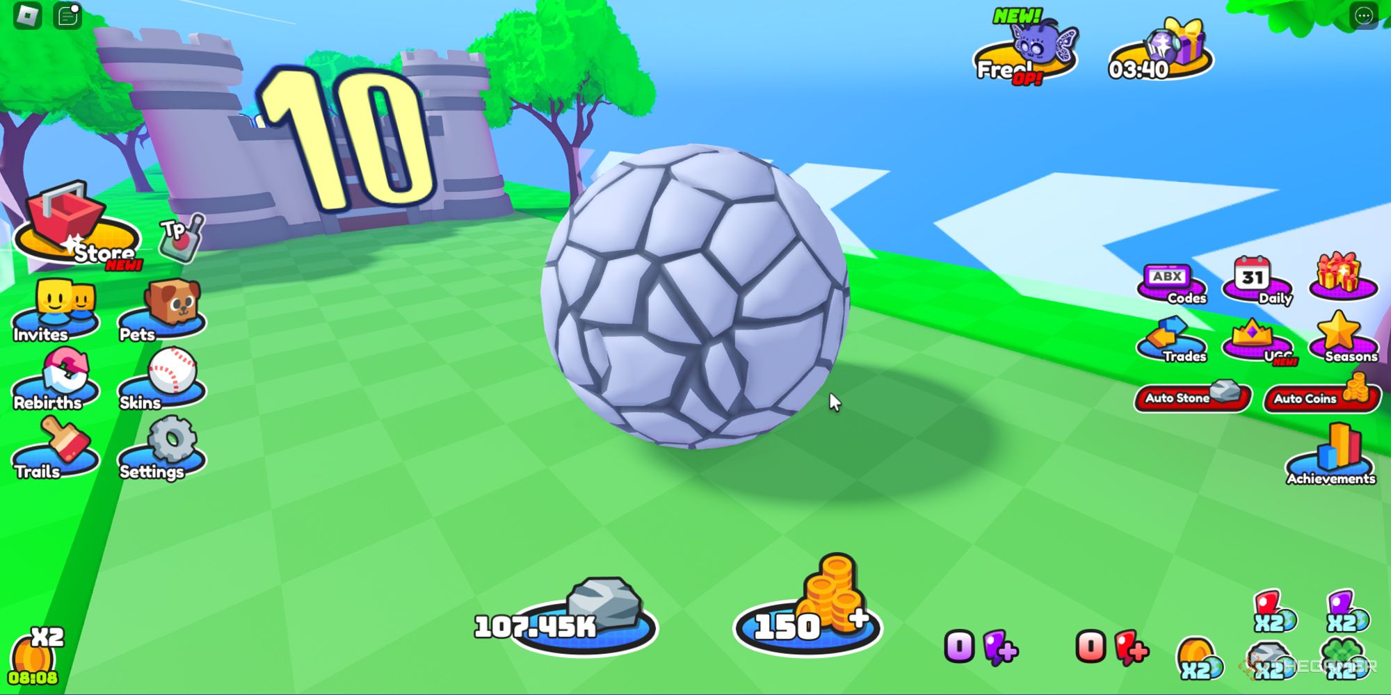 Stone Ball Simulator Codes For Roblox