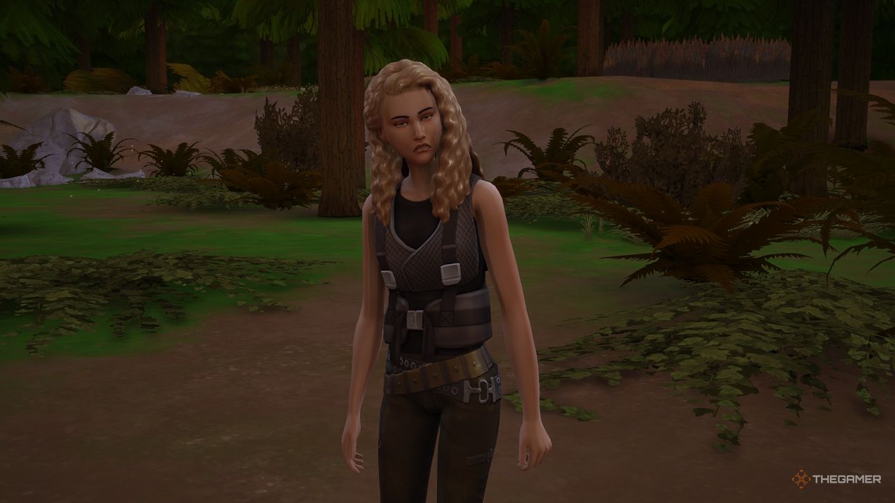The District Nine tribute in Sims 4 Hunger Games 