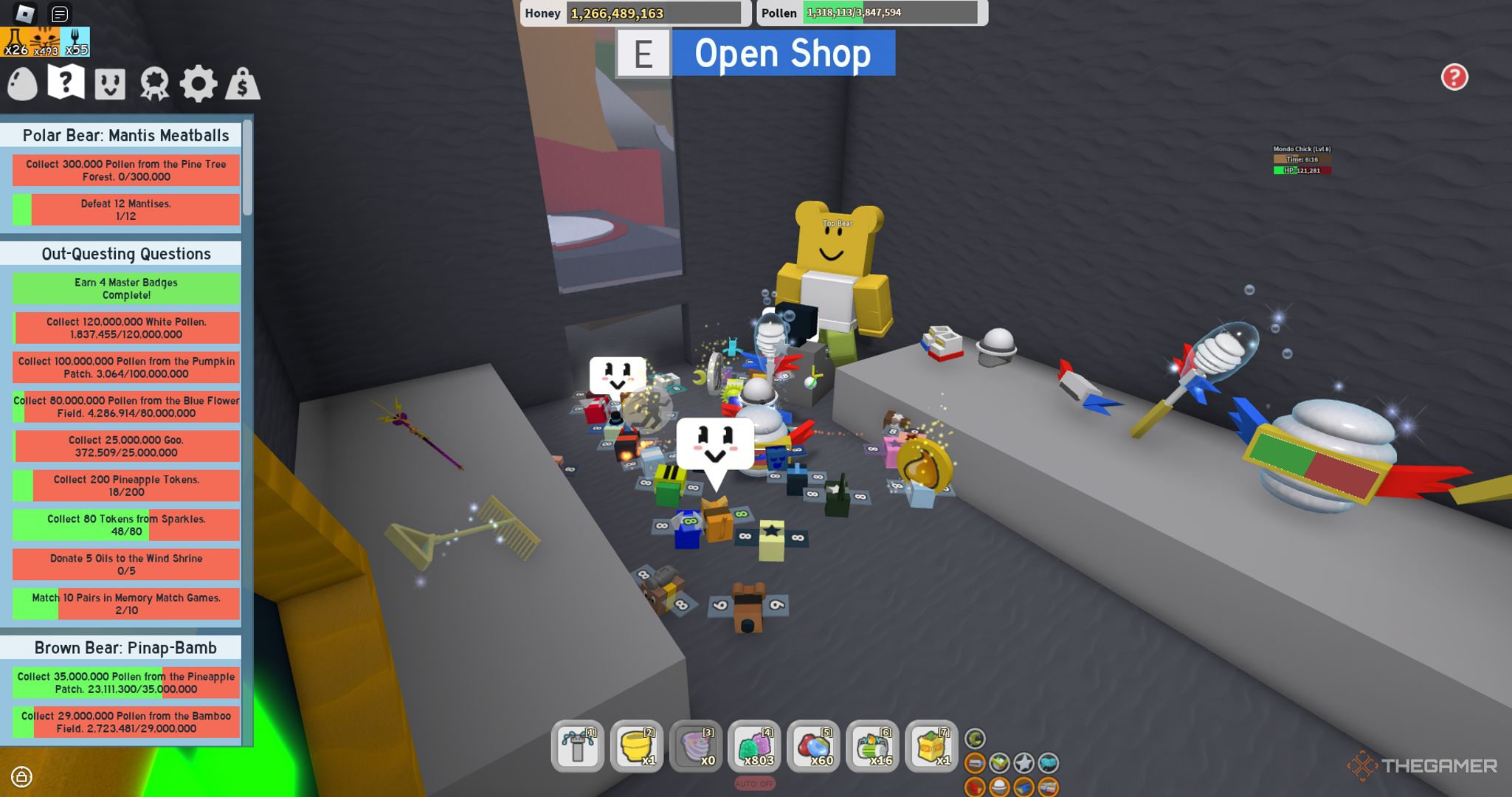 Where To Find Every Bear In Roblox: Bee Swarm Simulator