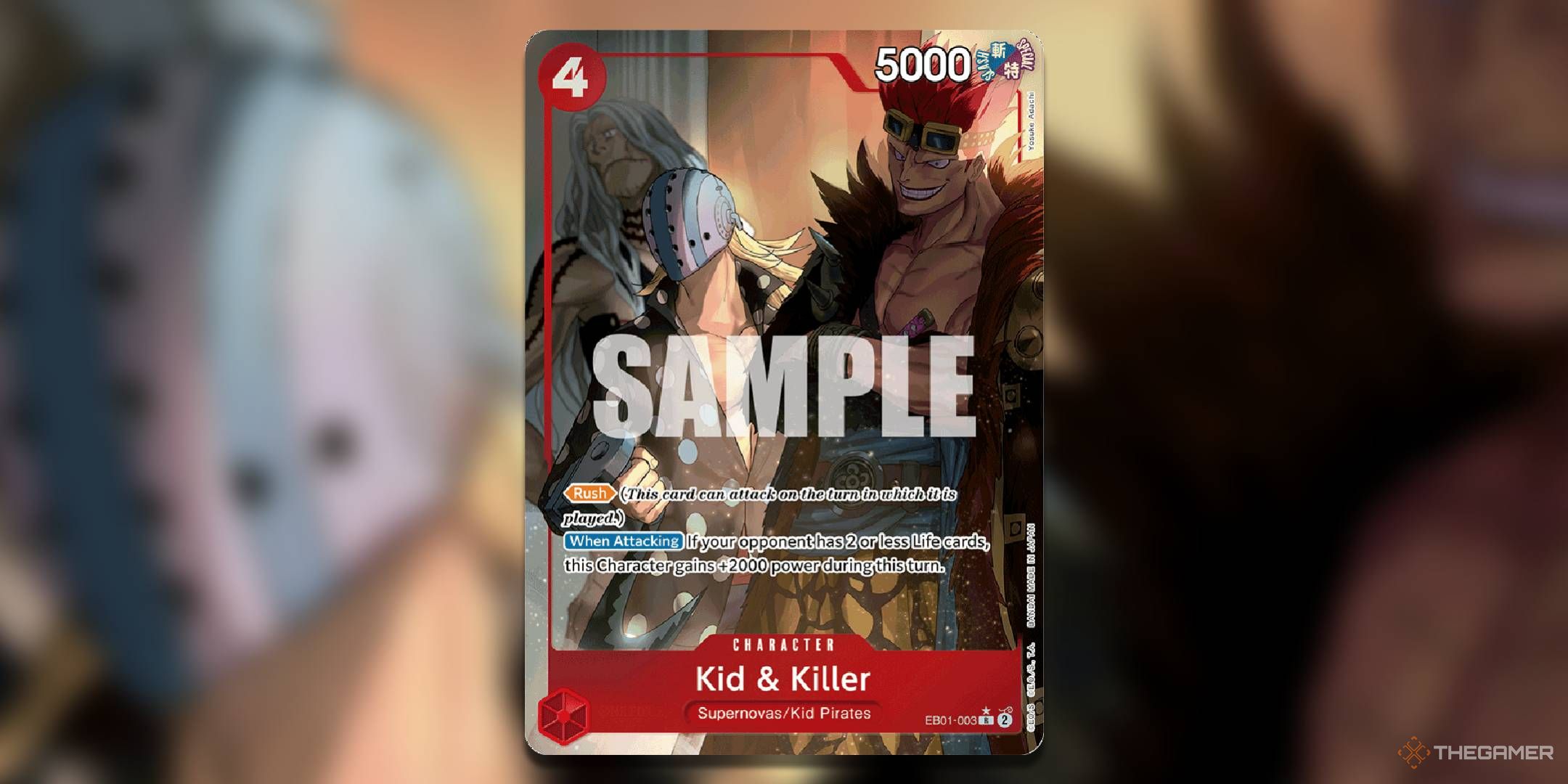 Самые ценные карты в дополнительном бустере EB-01: Memorial Collection One Piece Card Game