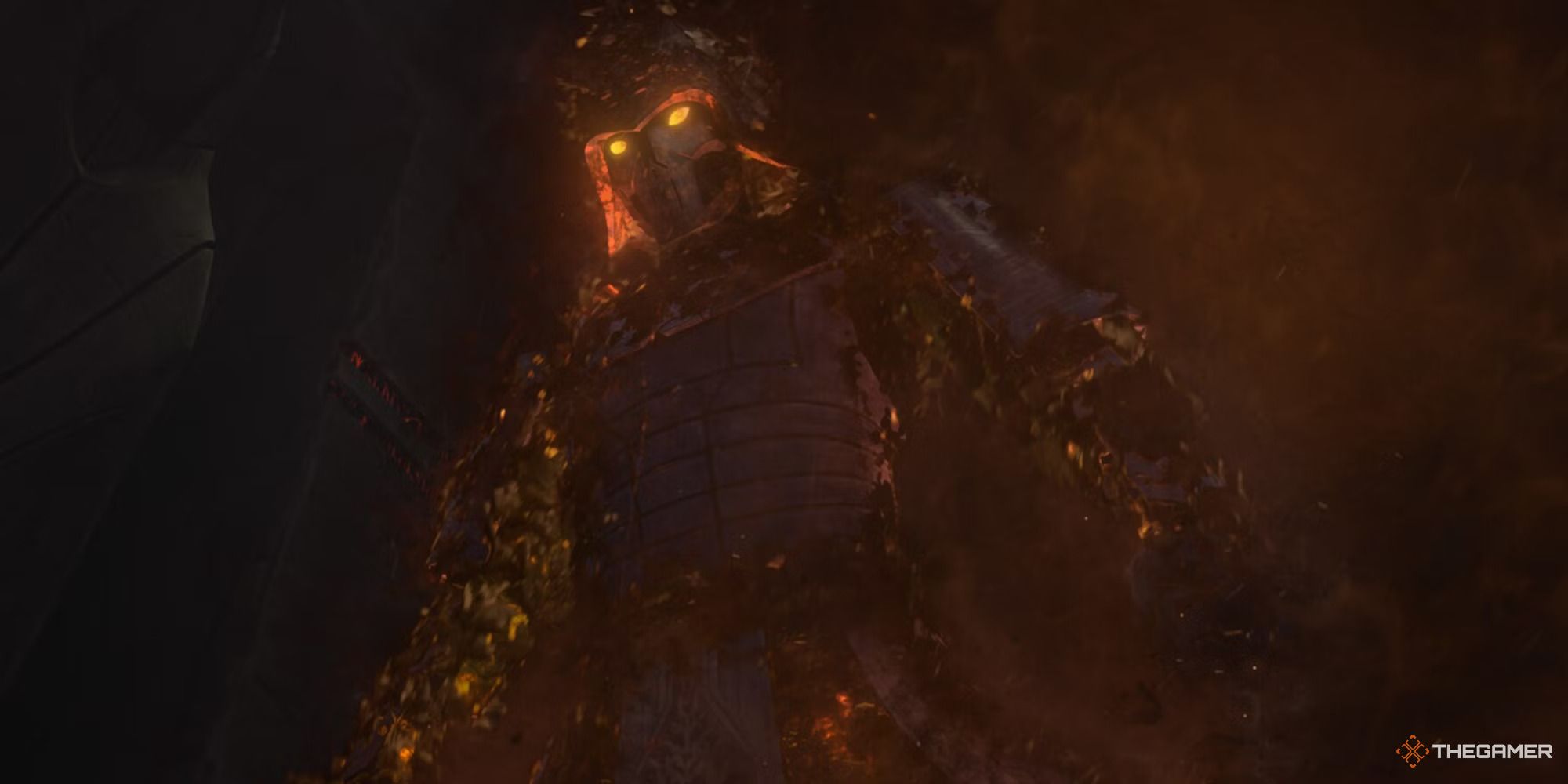 Darth Bane appearing in his spectral Armor 