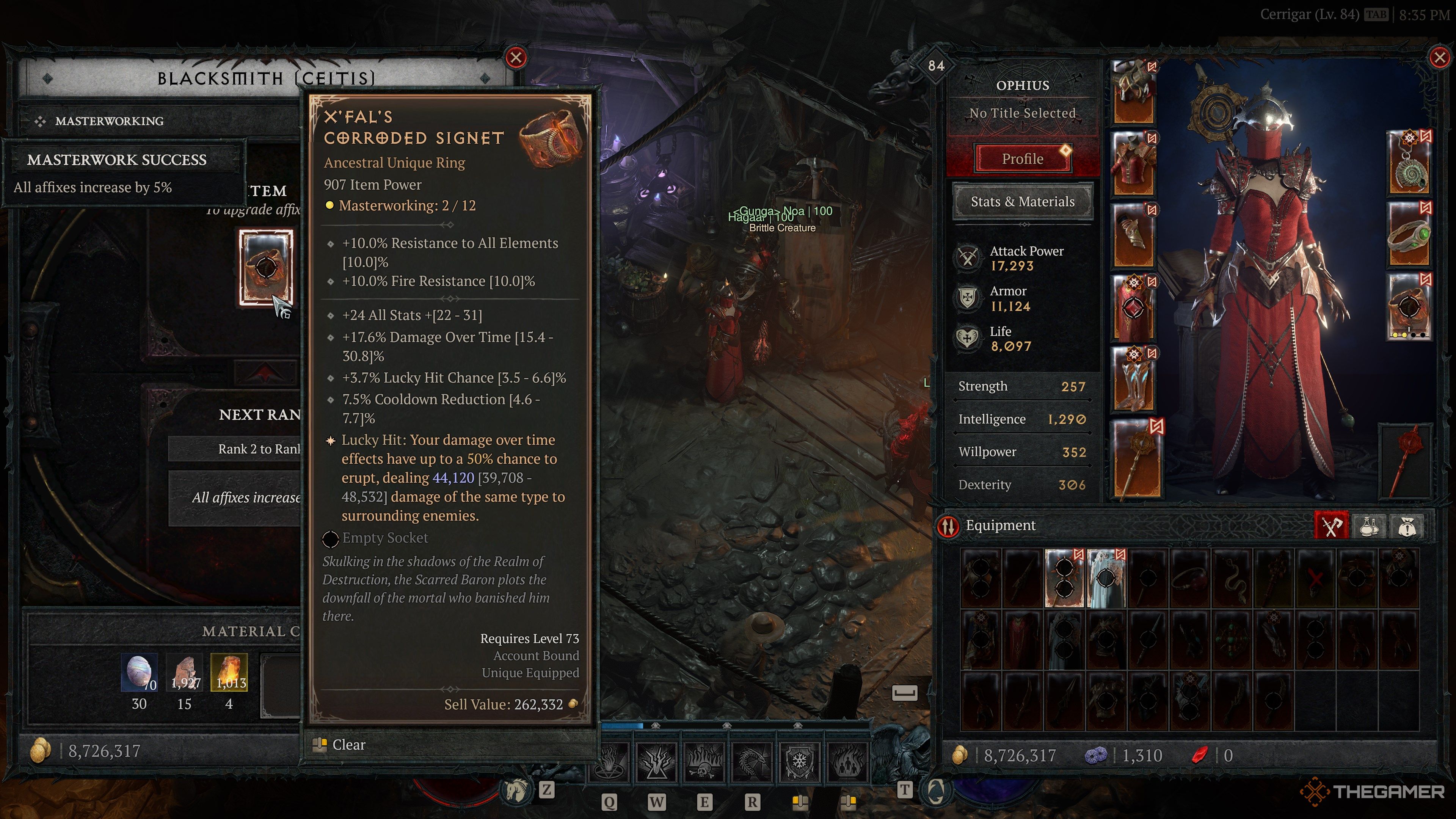 How To Masterwork Items In Diablo 4