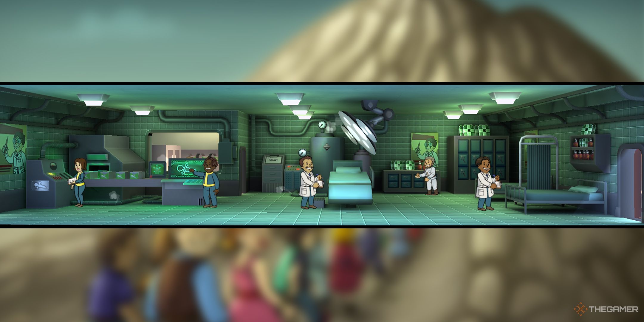 Лучшие комнаты для обновления в первую очередь в Fallout Shelter