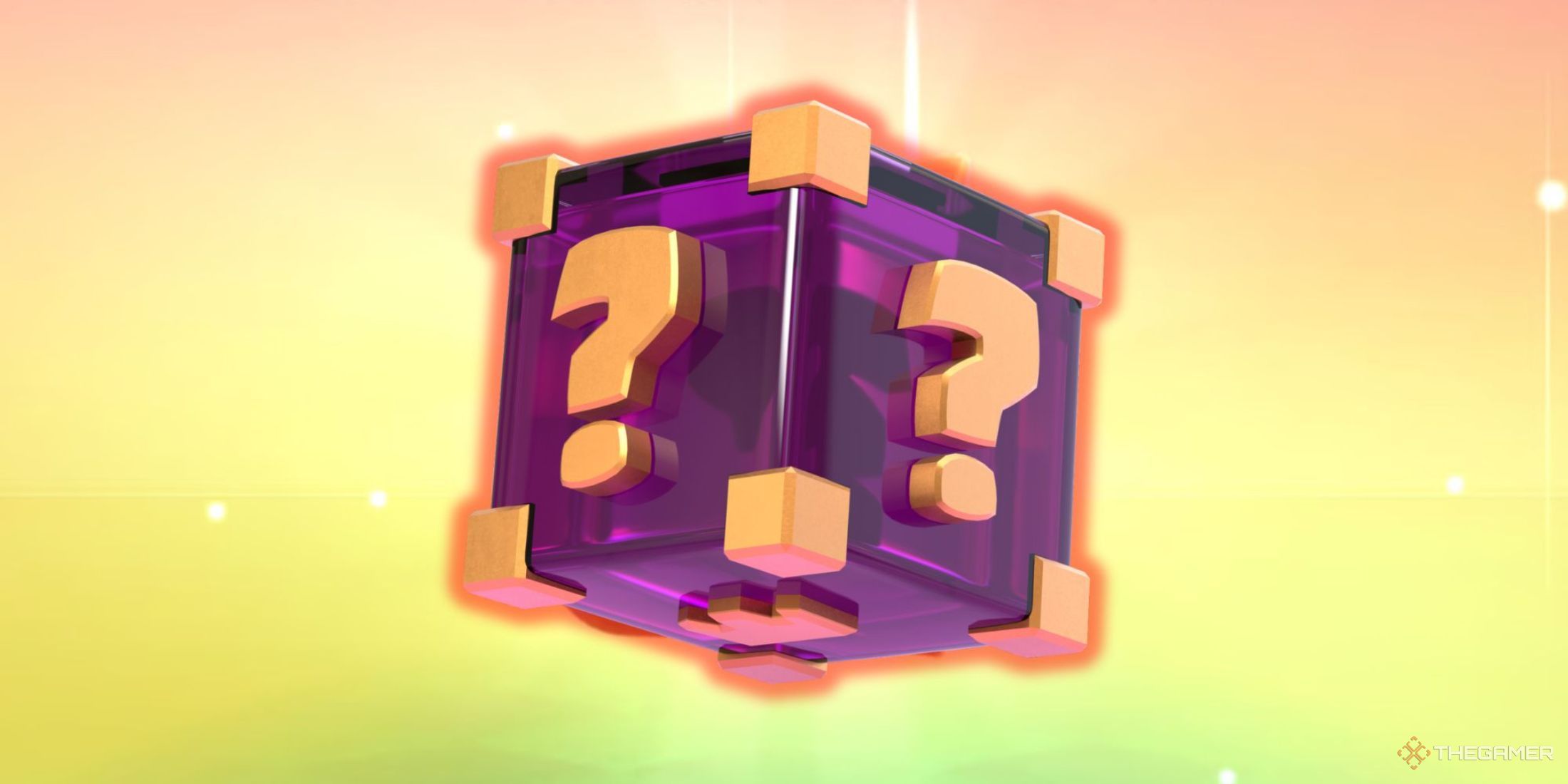 The mystery Box obtained from daily task in Clash Royale.