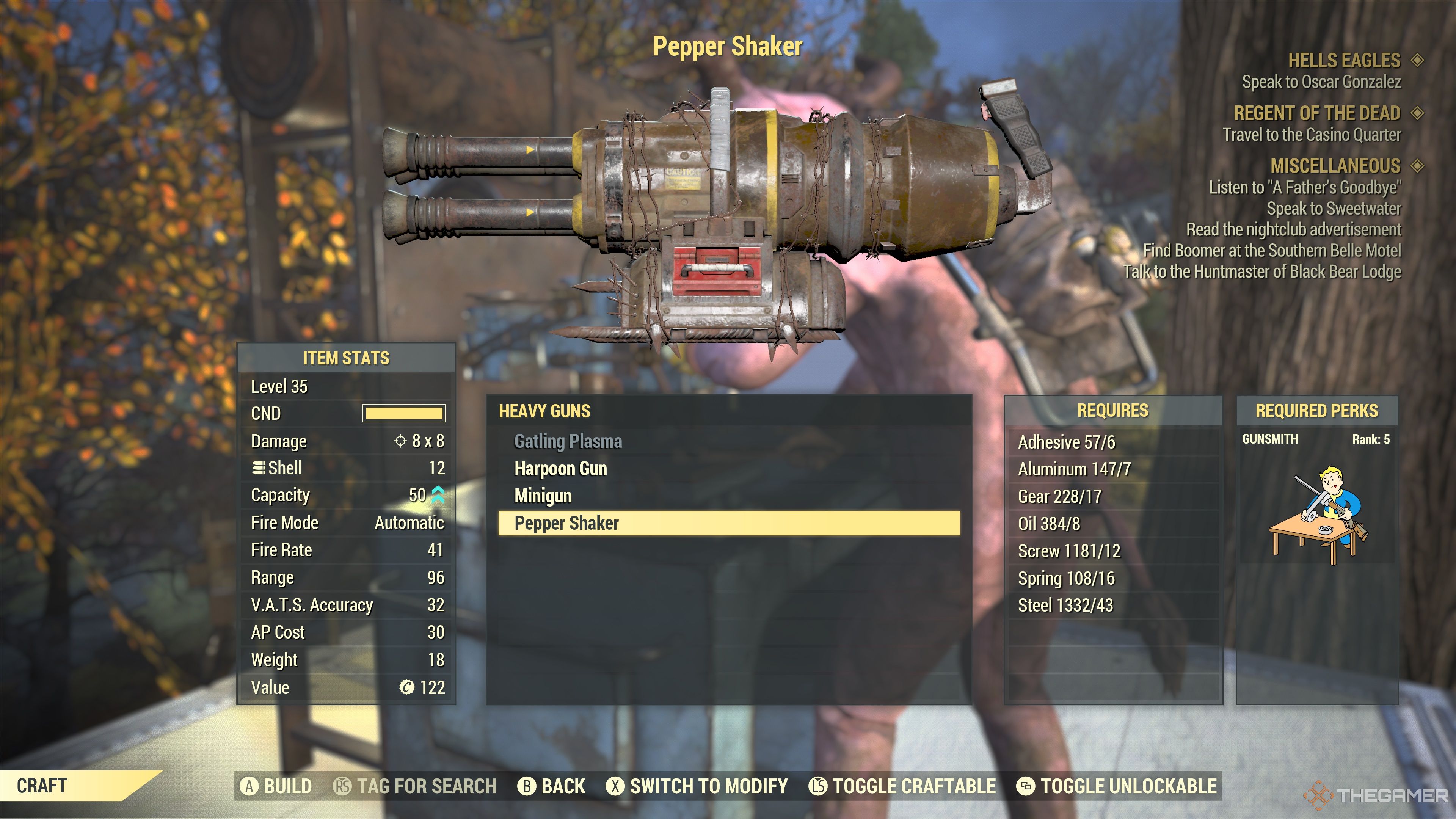 How To Make The Best Shotgun Build In Fallout 76