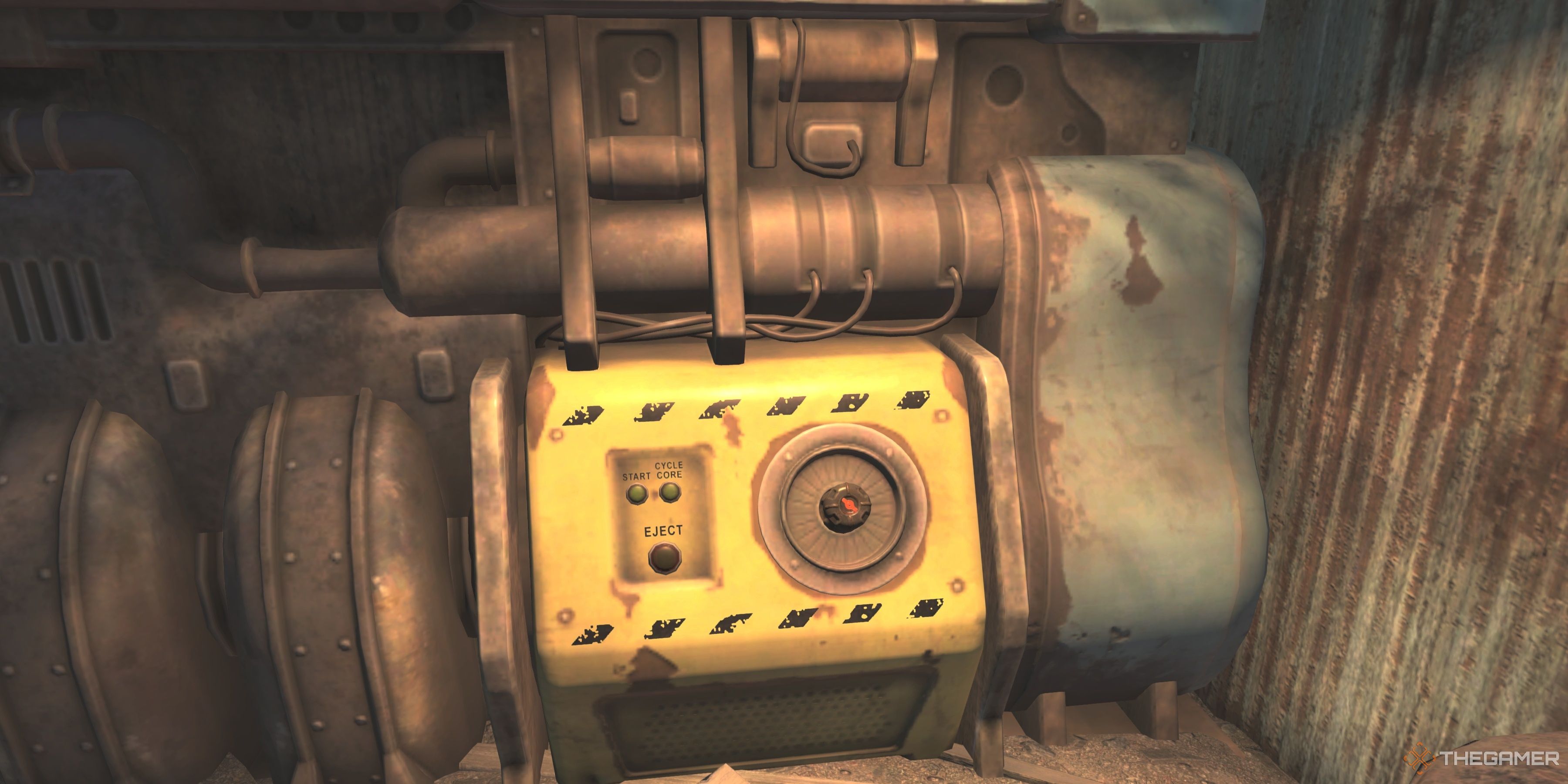 A Fusion Core in a power generator in Fallout 76.