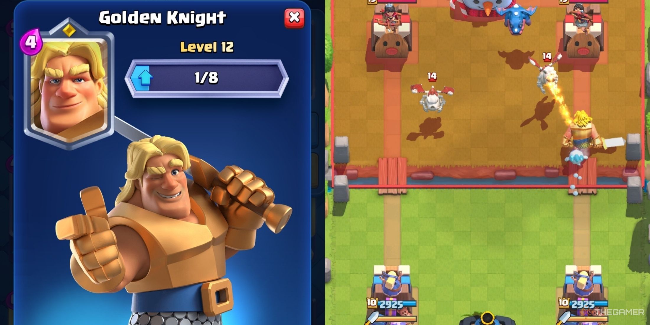 How To Play The Golden Knight Champion Deck In Conflict Royale