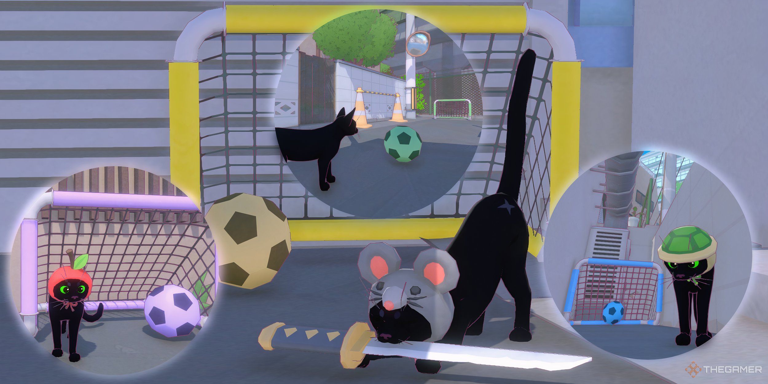 Where To Find All Soccer Goals In Little Kitty, Big City