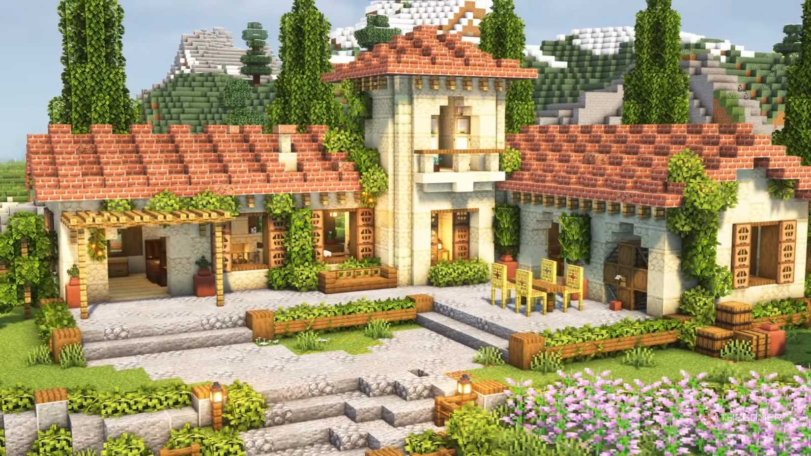 Outside Minecraft Modren Minecraft Exterior Ideas
