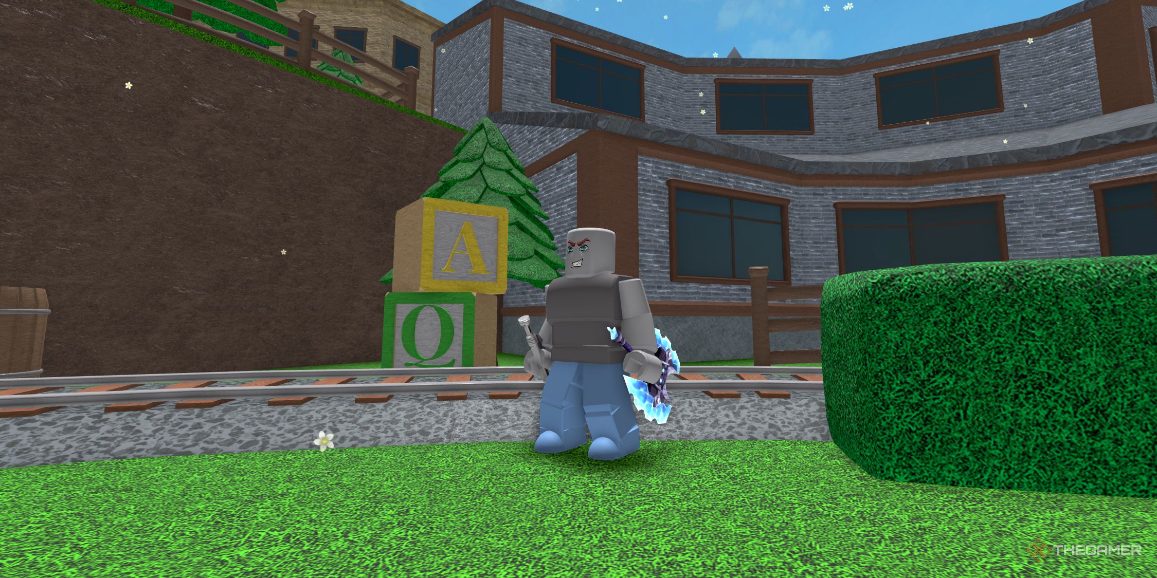 Someone in lobby in Zyleak&rsquo;s MM2 on Roblox