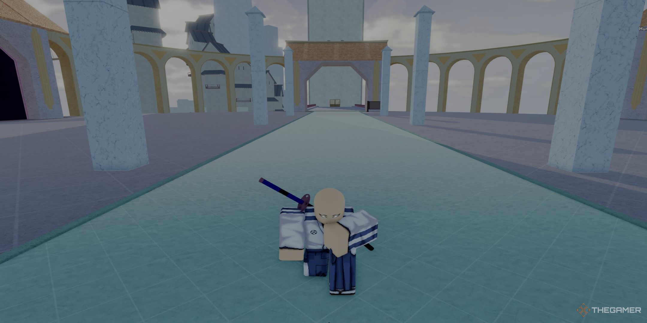 the kneel move in Type Soul on Roblox