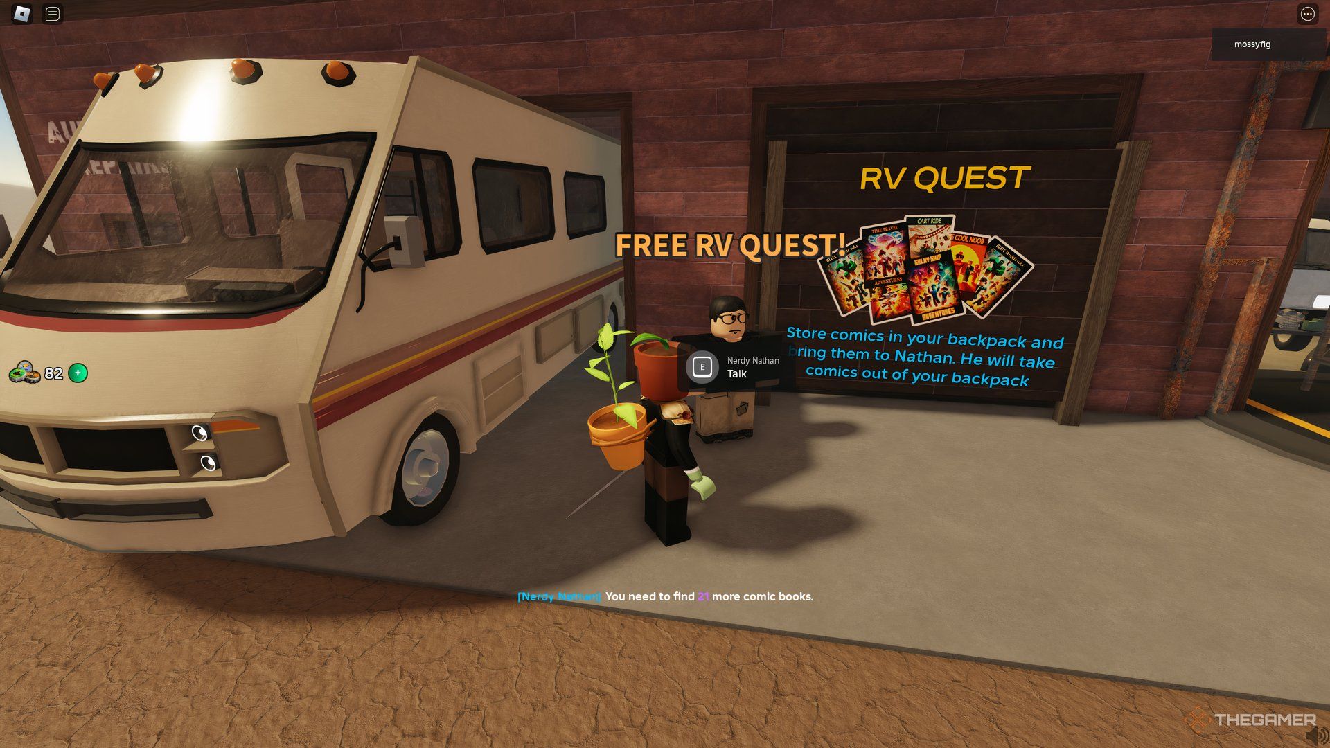 How To Use Backpacks And Get Comics In Roblox: A Dusty Trip