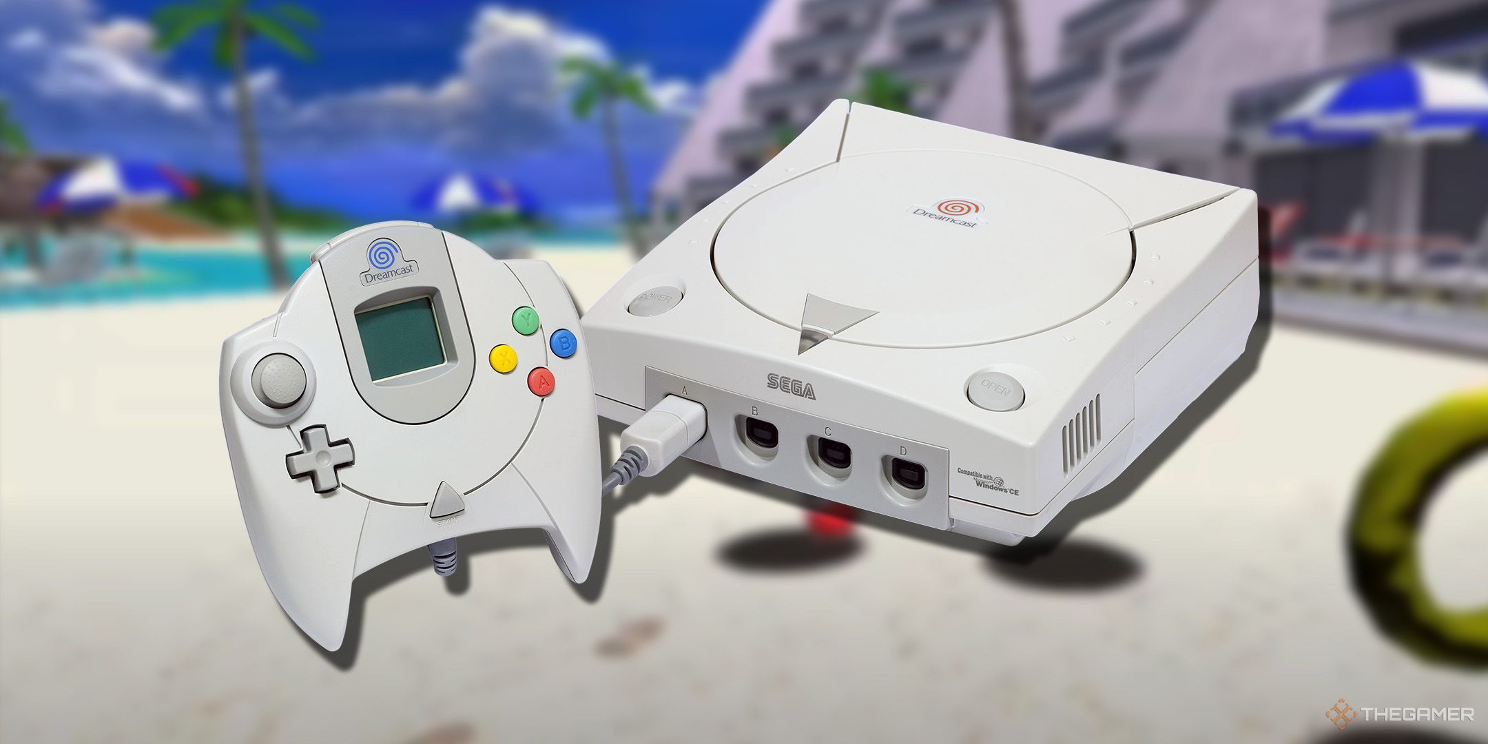 Sega Dreamcast playing Sonic Adventure