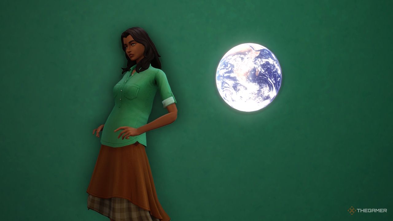 The Earth generation in Sims 4 Astrology Challenge