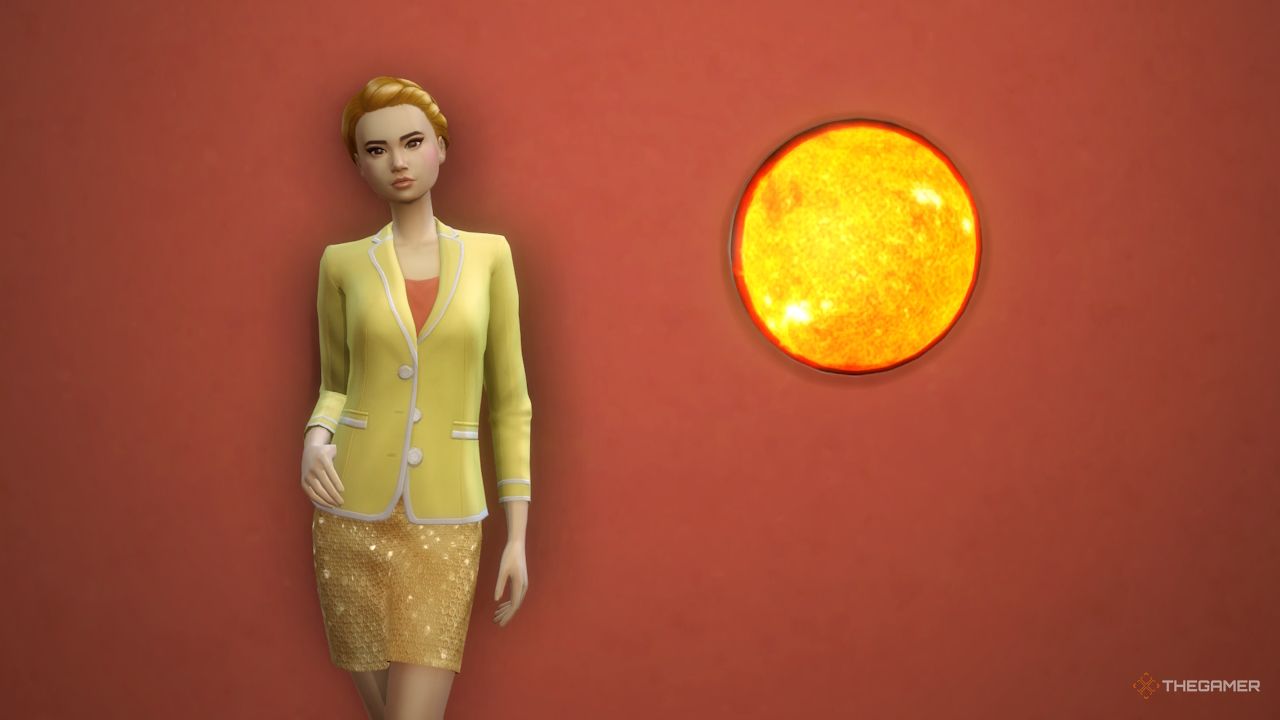 The Sun generation in Sims 4 Astrology Challenge