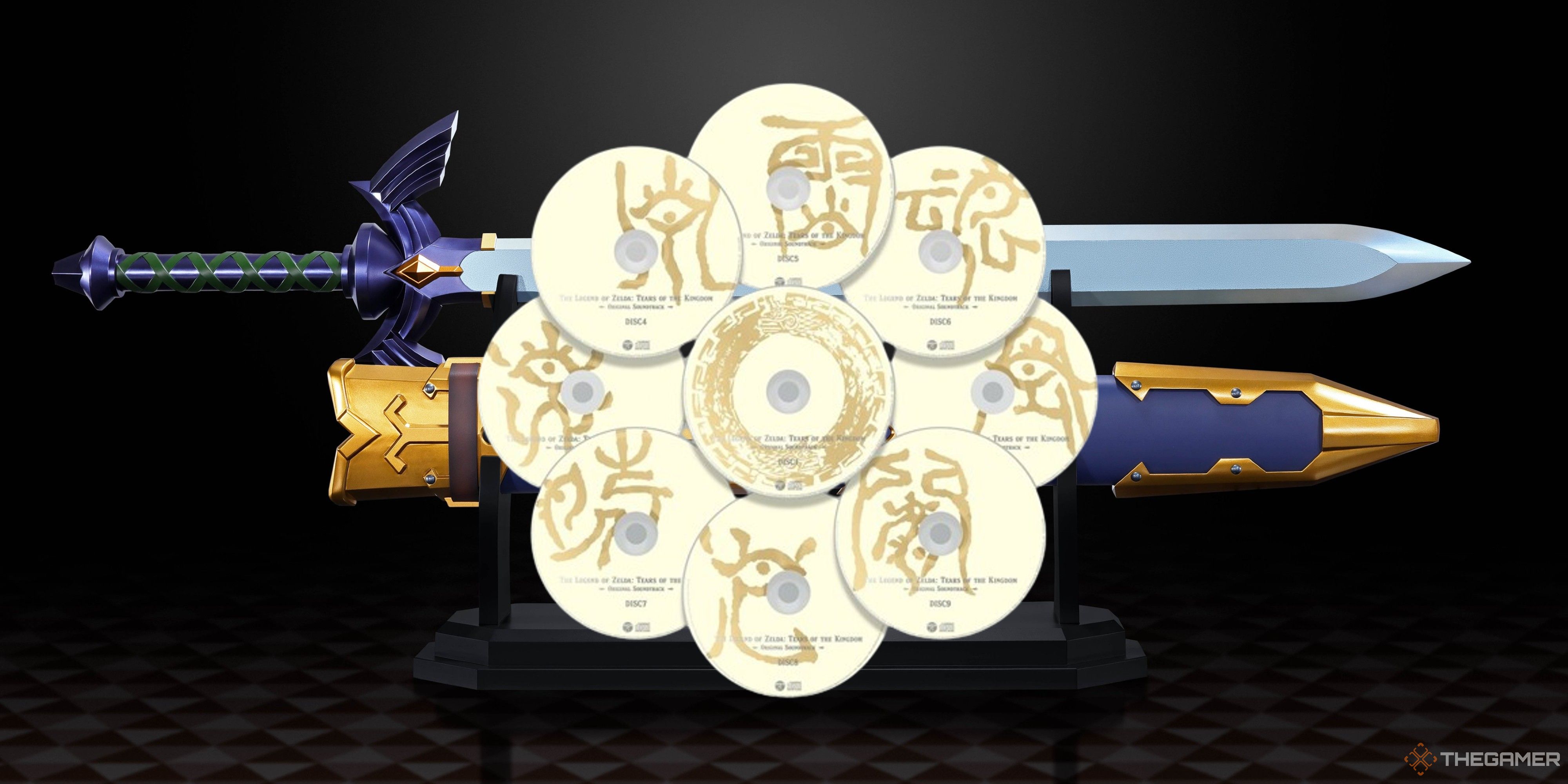 Nintendo представляет саундтрек «Слёзы королевства» и копию Master Sword