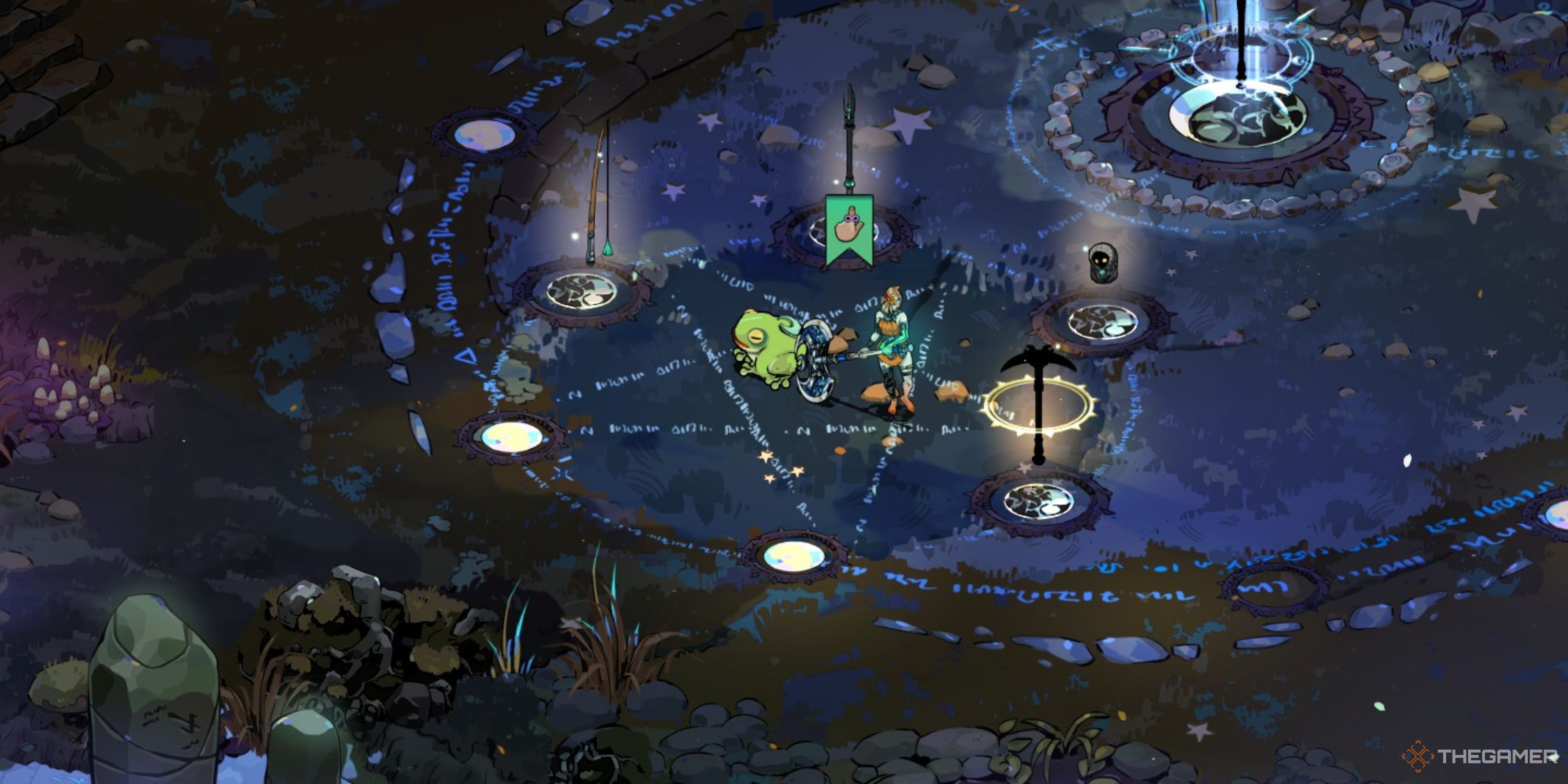 The circle of tools in Hades 2