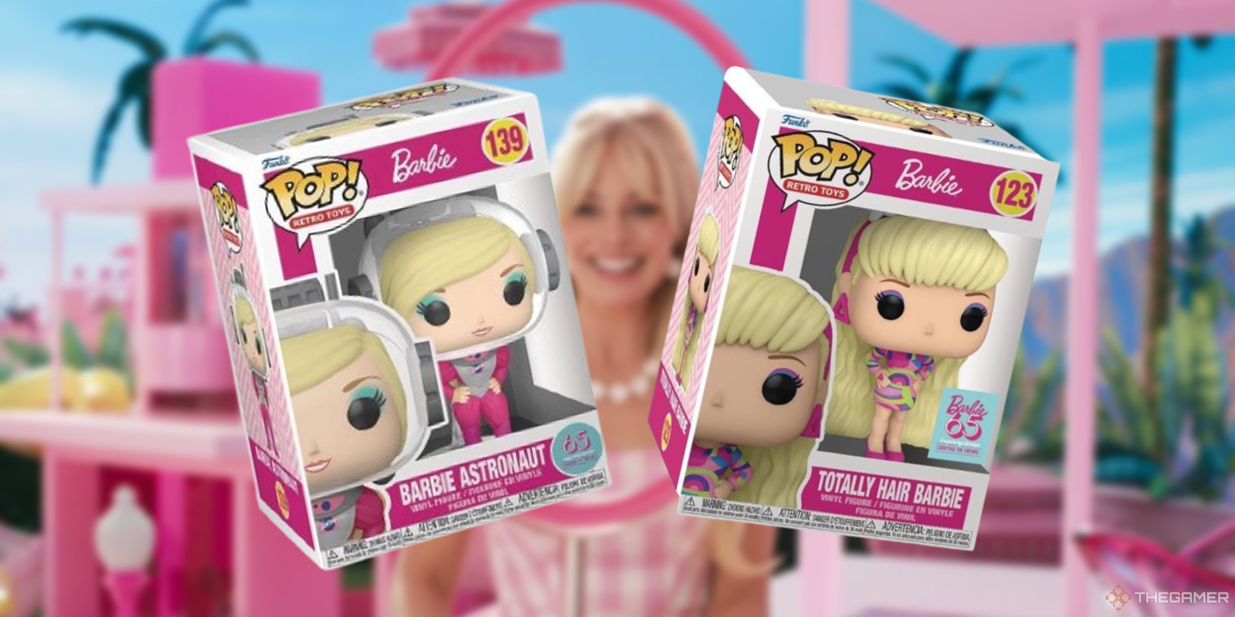 totally hair and astronaut barbie funko pops