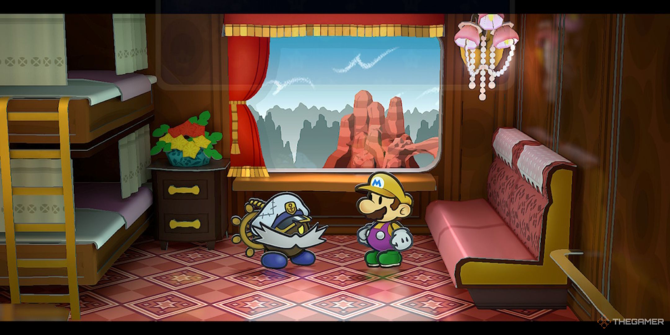 Как сменить одежду Марио в Paper Mario: The Thousand Year Door