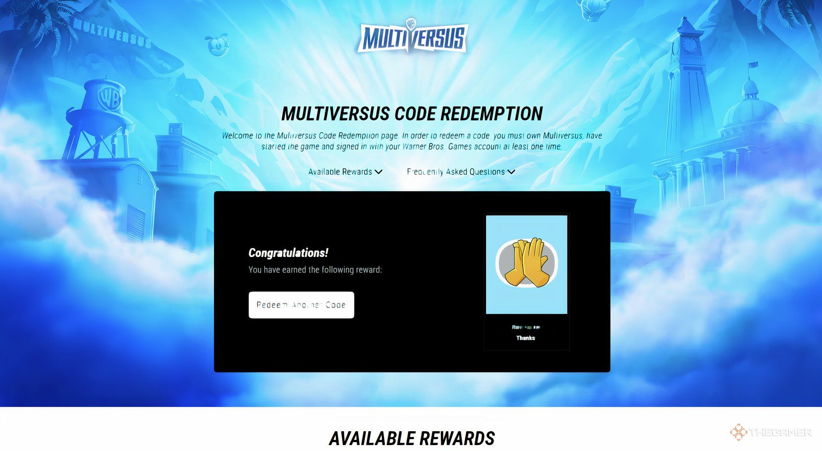 Все коды активации в Multiversus
