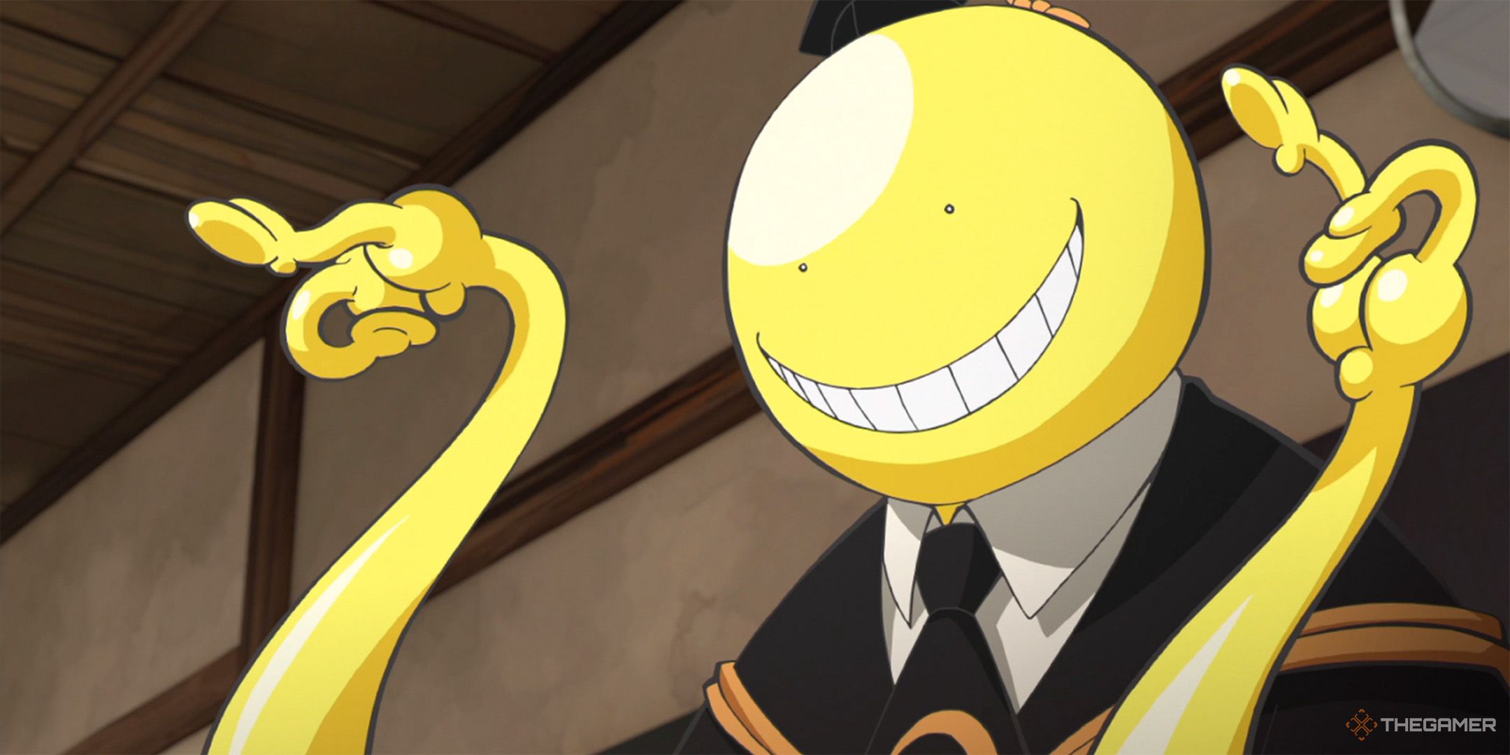 Koro Sensei from Assassination Classroom.