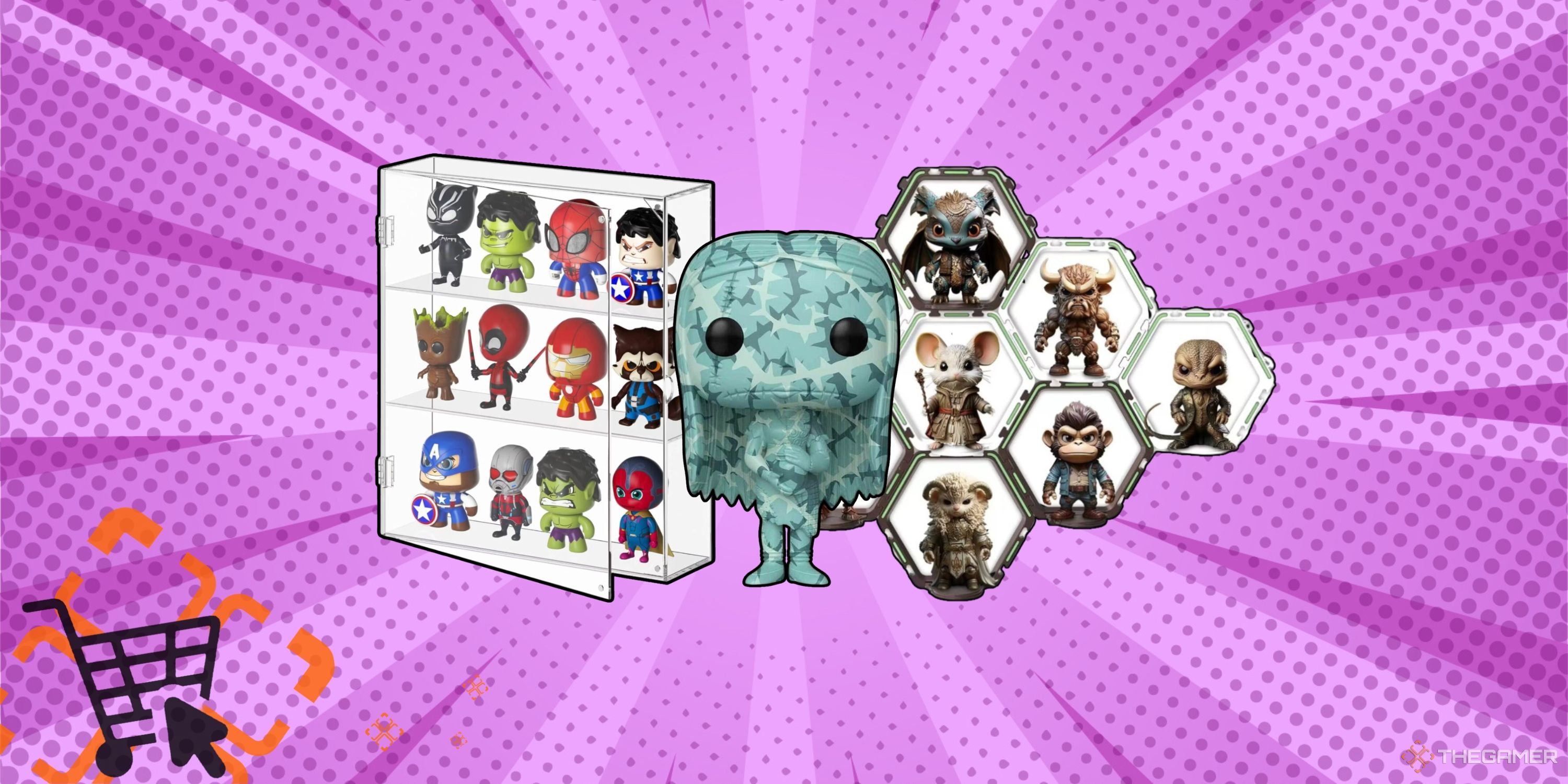 بهترین بازی Overwatch Funko Pops در سال 2024 13 تصویر کلاژ با نمایشگرهای پاپ فونکو و یک کامو فانکو پاپ کمیاب
