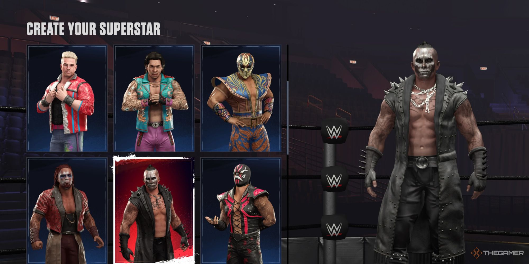 WWE 2K24 - Choosing your wrestlers backstory