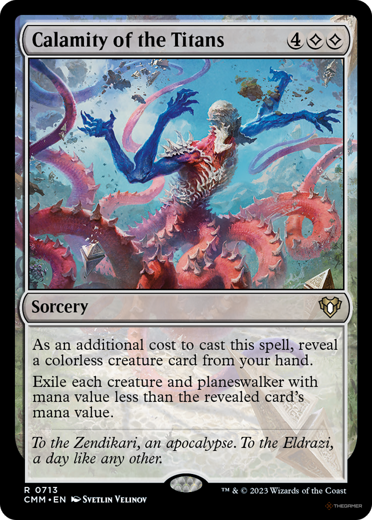 Caramity of the Titans Magic: The Gathering