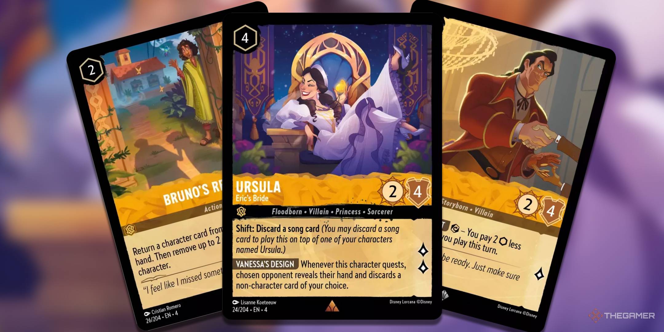 lorcana ursula's return rare cards FIRST LOOK: New Ursula's Return Lorcana Cards Exclusive Reveal! : r/Lorcana