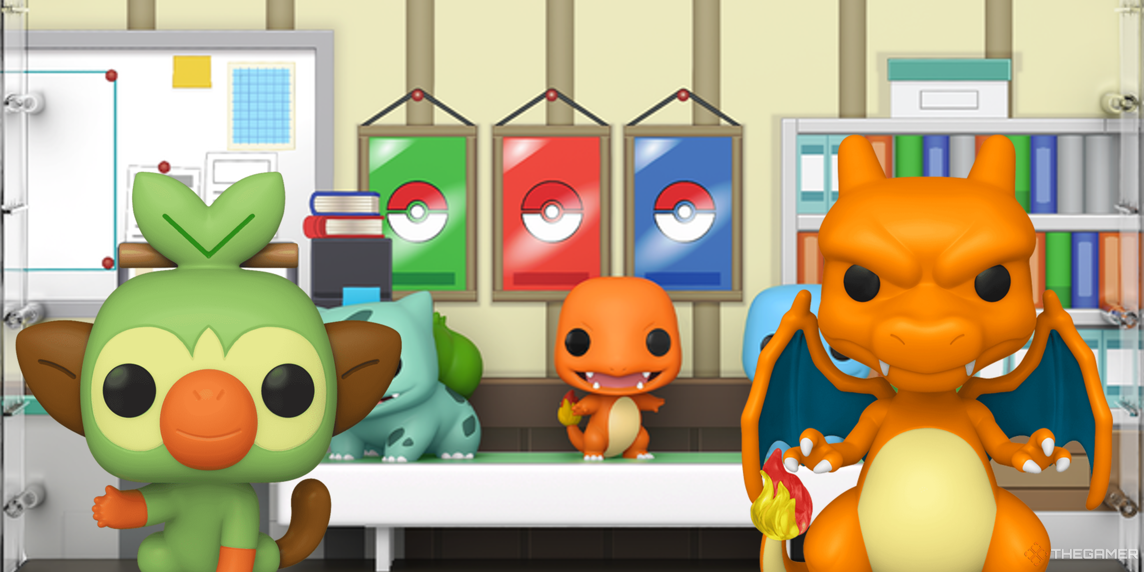 Pokemon با La Creuset شریک شده است تا یک مجموعه ظروف آشپزی پیشرفته ایجاد کند 2 grookey و charizard funko با لحظه شروع کانتو لوکس پشت سرشان ظاهر می شود
