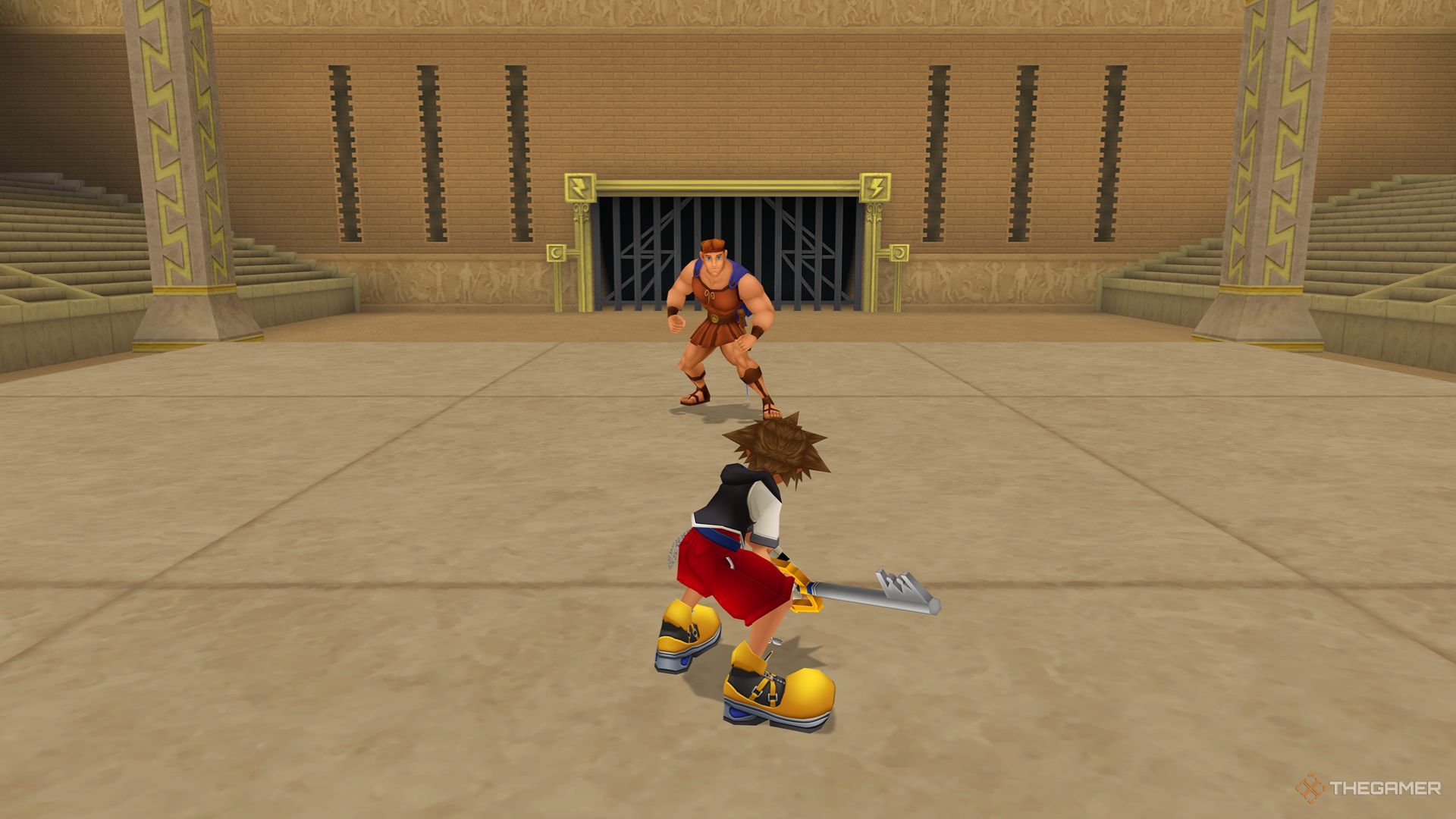How To Beat The Olympus Coliseum Arena In Kingdom Hearts