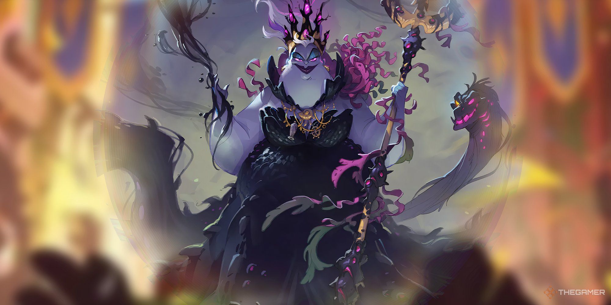 نکاتی برای شکست دادن کوئست Illumineer: Deep Trouble 1 Lorcana Legendary Rares Ursula's Return-1