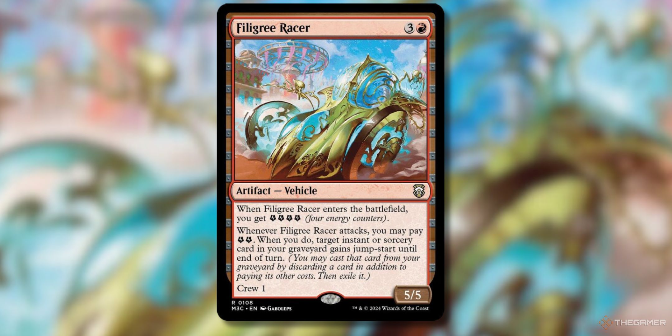 magic the gathering modern horizons filigree racer