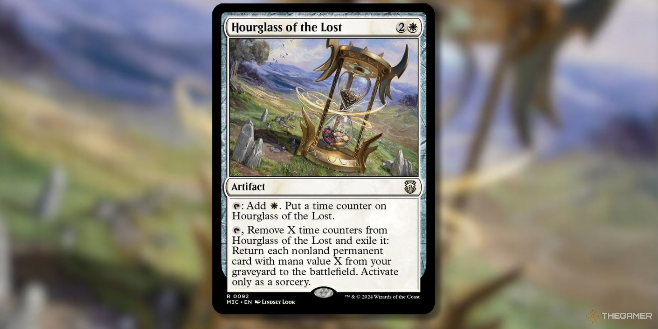 magic the gathering modern horizons hourglass of the lost