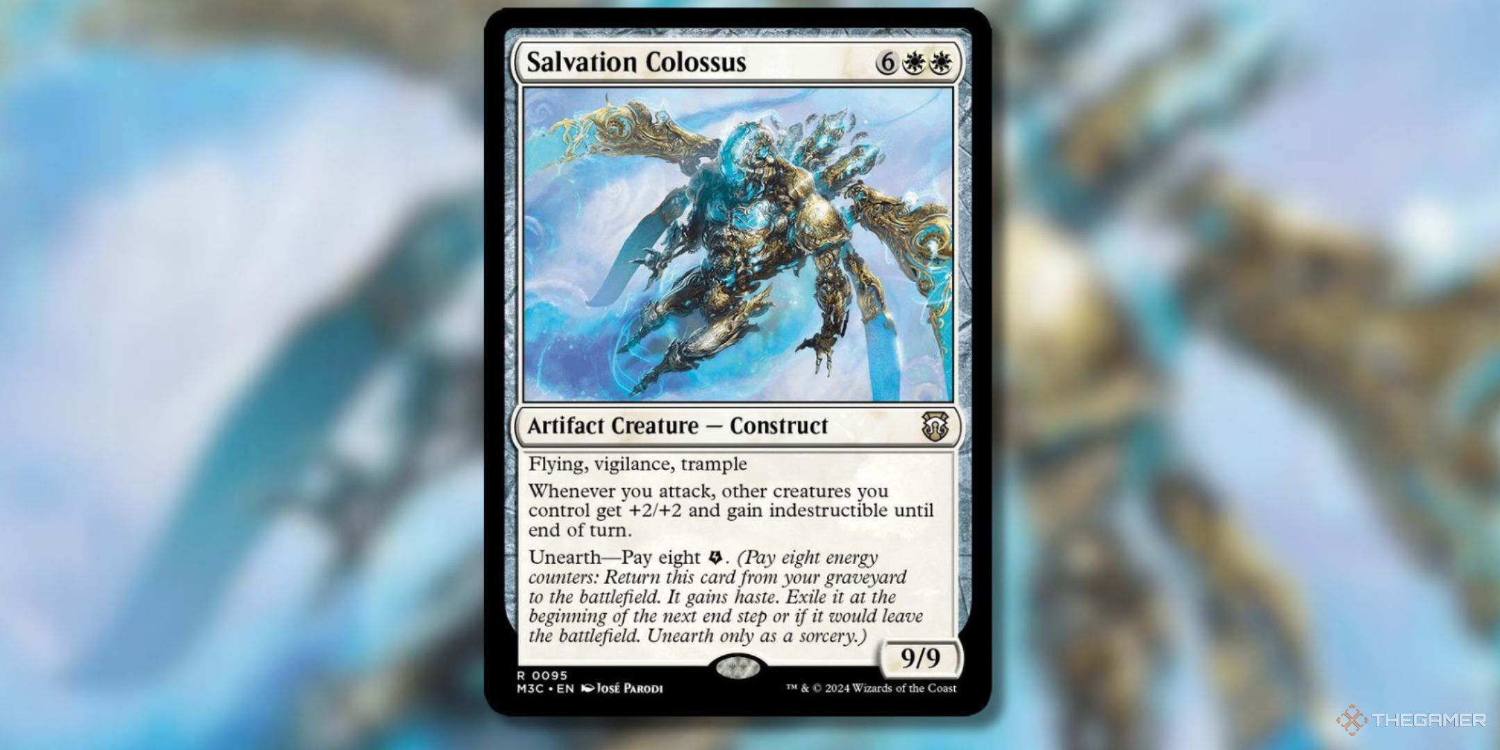 magic the gathering modern horizons salvation colossus