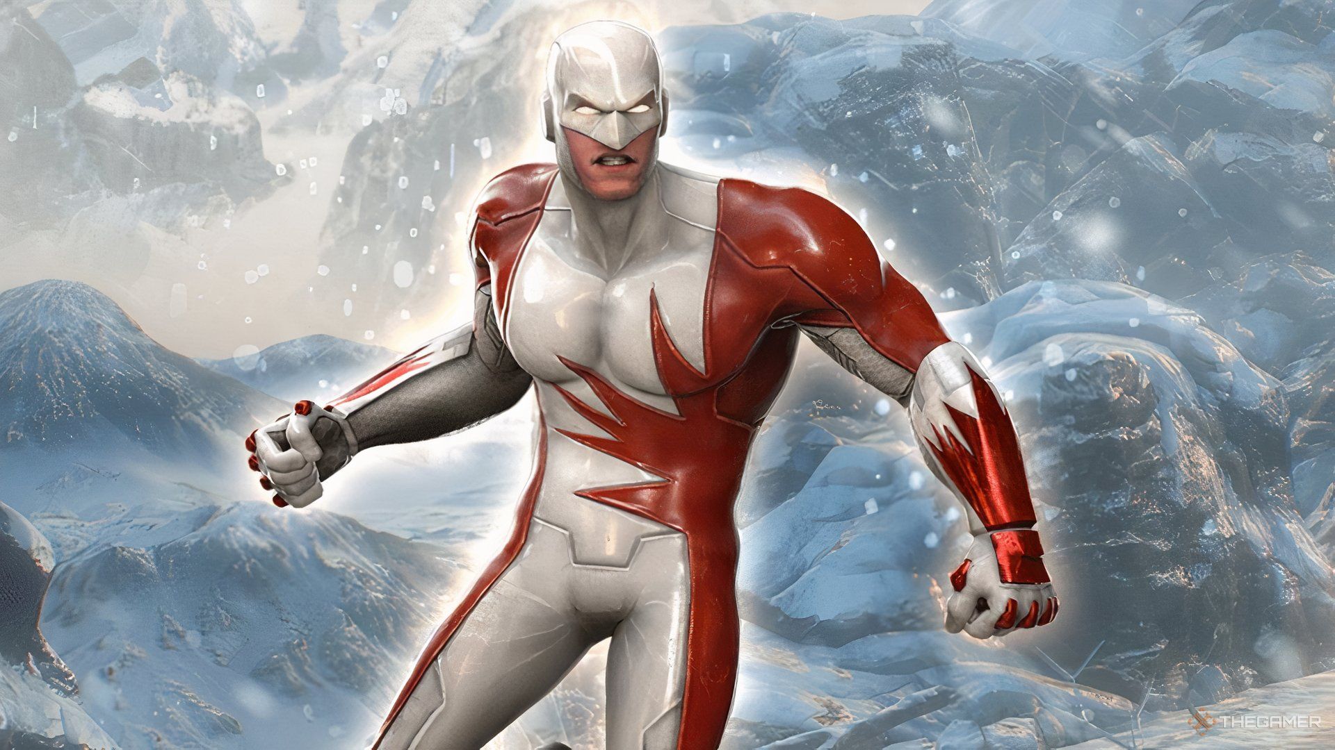 Marvel Strike Force, Guardian looking angry