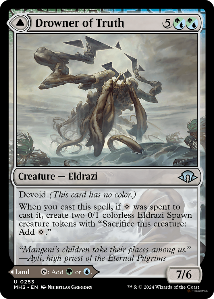 Drowner of Truth Magic: The Gathering کارت