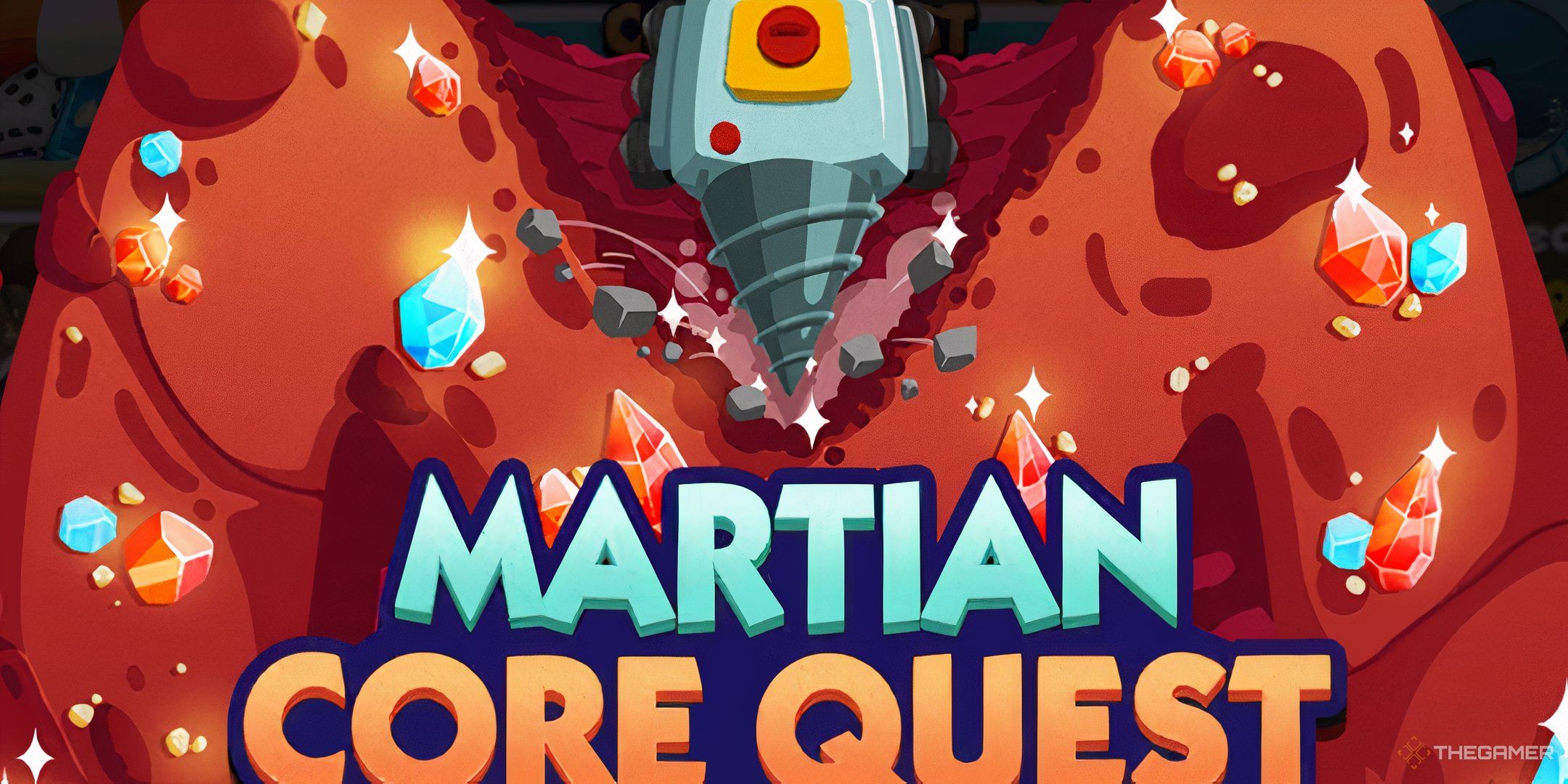 Banner for Martian Core Quest in Monopoly Go.