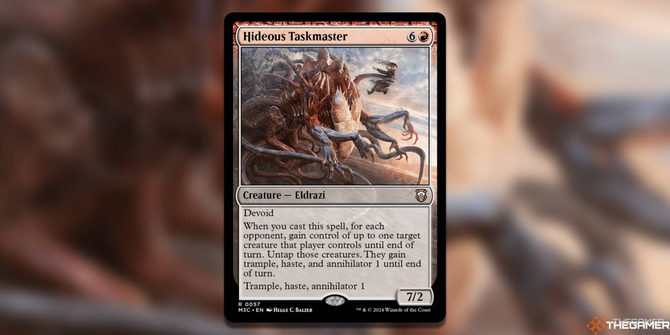Hedeous Taskmaster Magic: The Gathering کارت