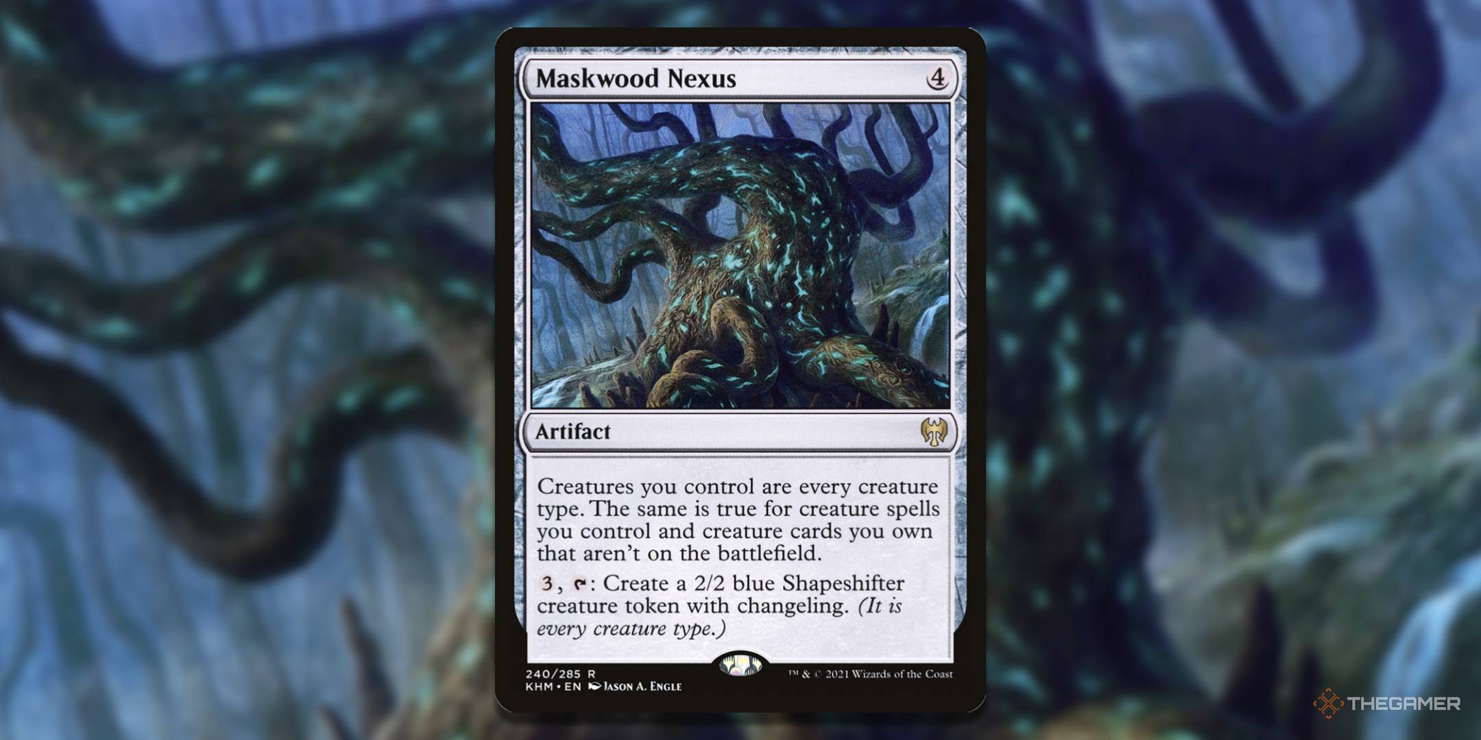 Maskwood Nexus (Kaldheim) – Rare Colorless Artifact – Magic: The Gathering MTG – English Near Mint