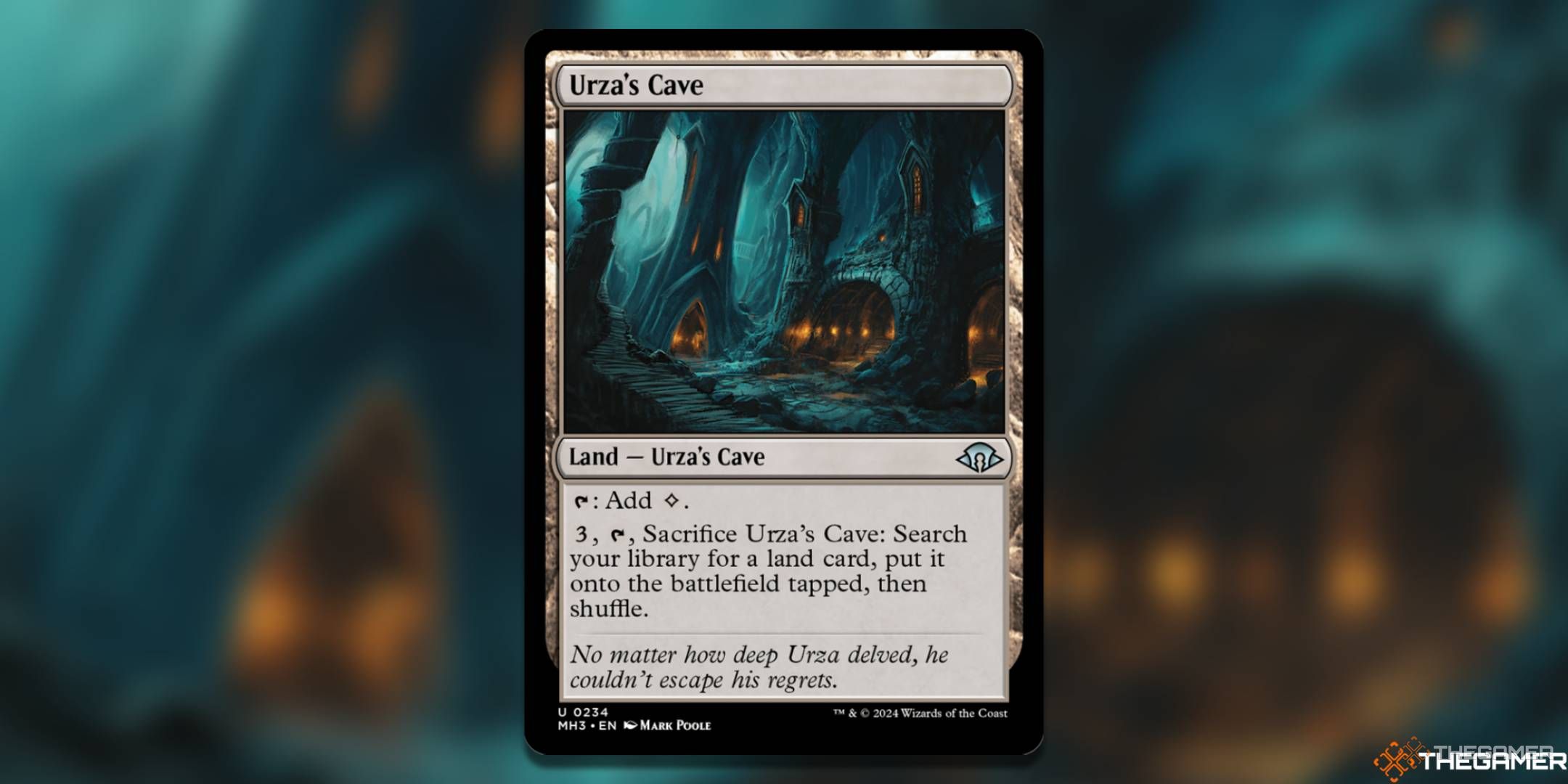 Urza's Cave Magic: The Gathering card