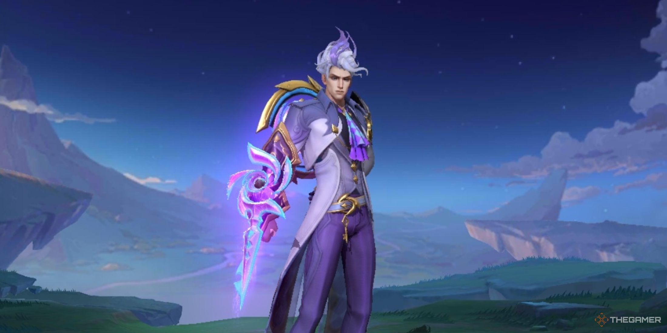 Natan character interface in Mobile Legend Bang Bang.