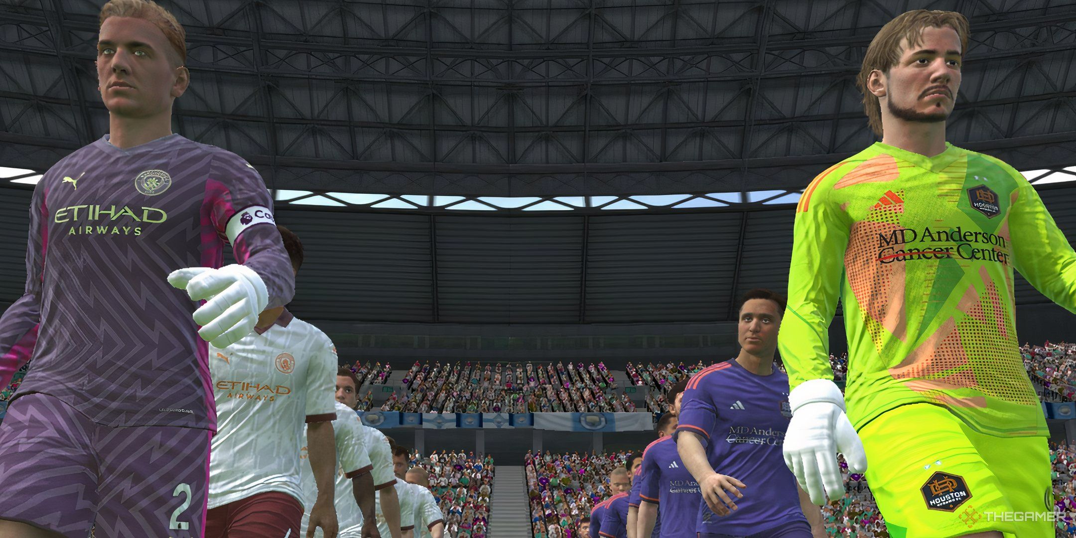 Performing a wing play in head-to-head match in EA Sports FC Mobile 24.