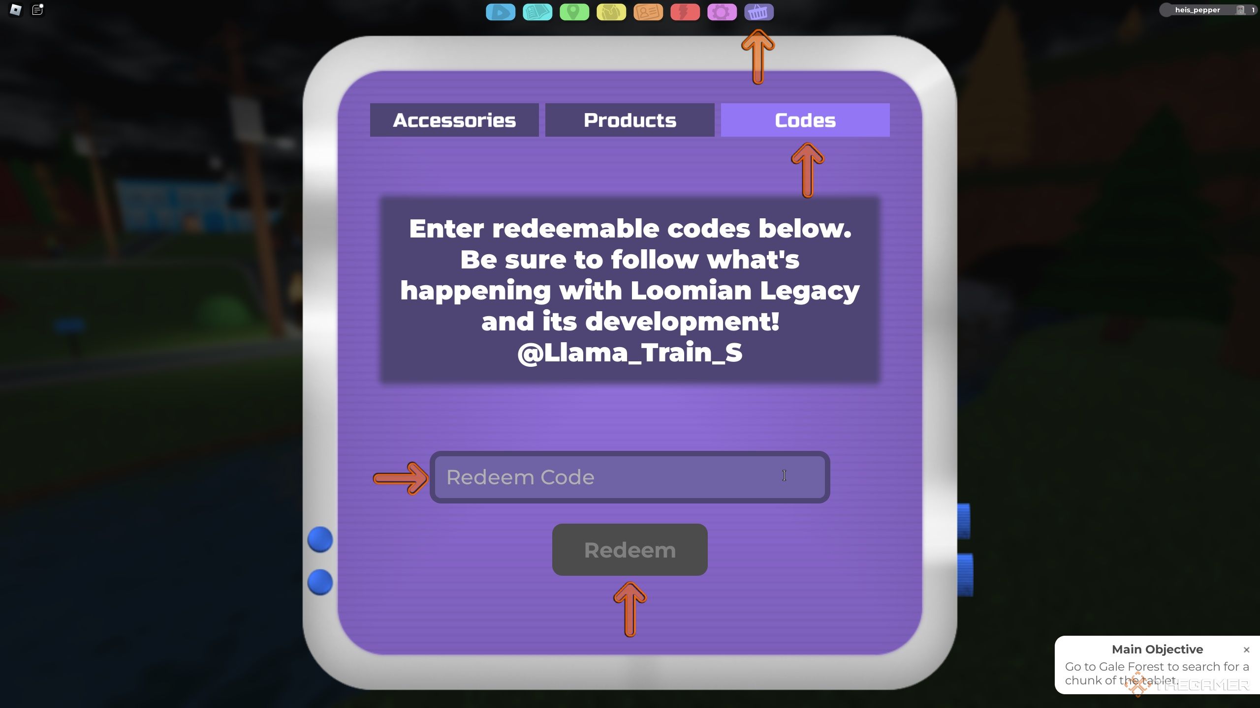 Loomian Legacy Codes Roblox