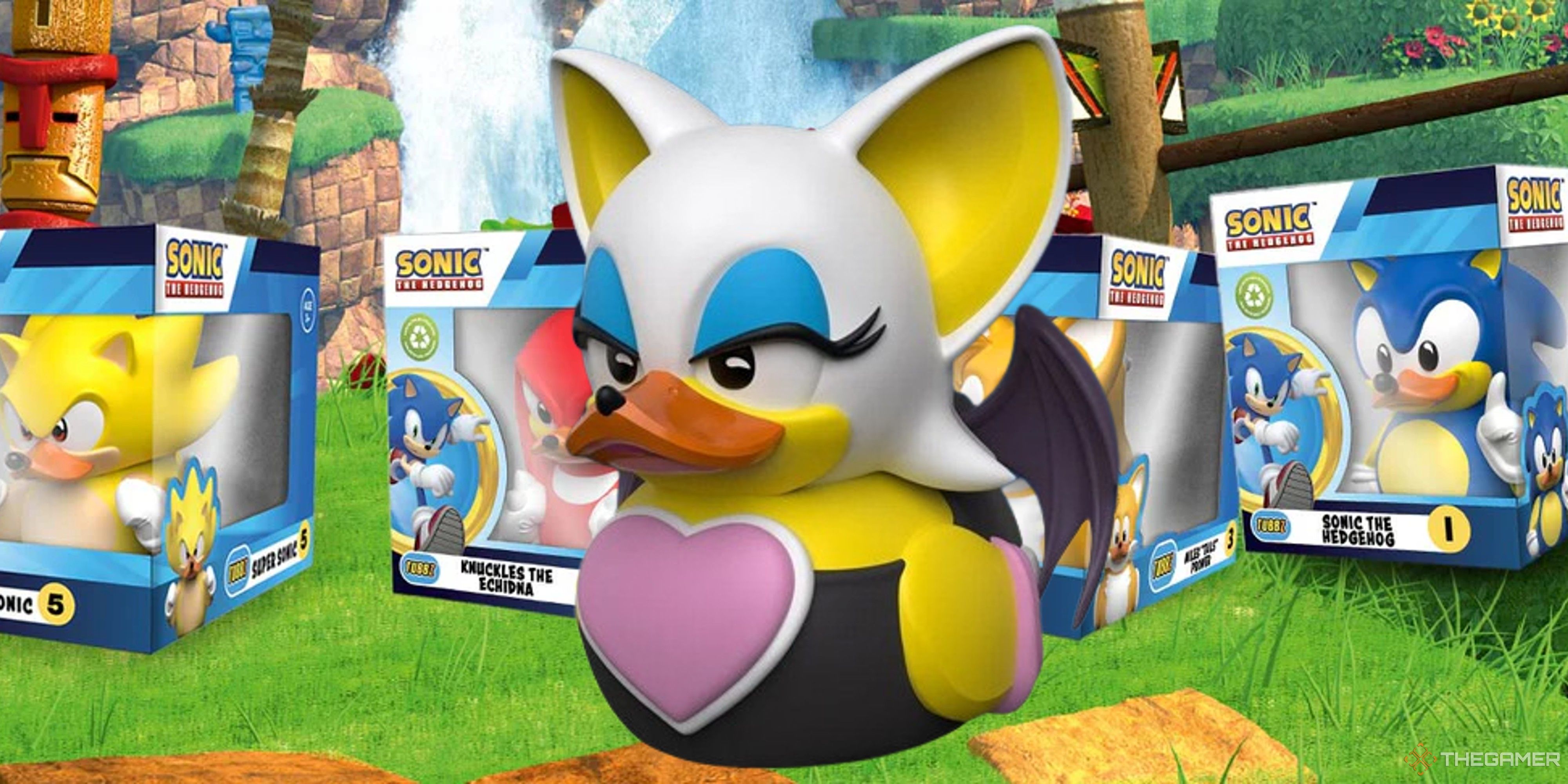 Sonic's Tubbz Collection Now Includes Espio, Rouge, And Silver Ducks