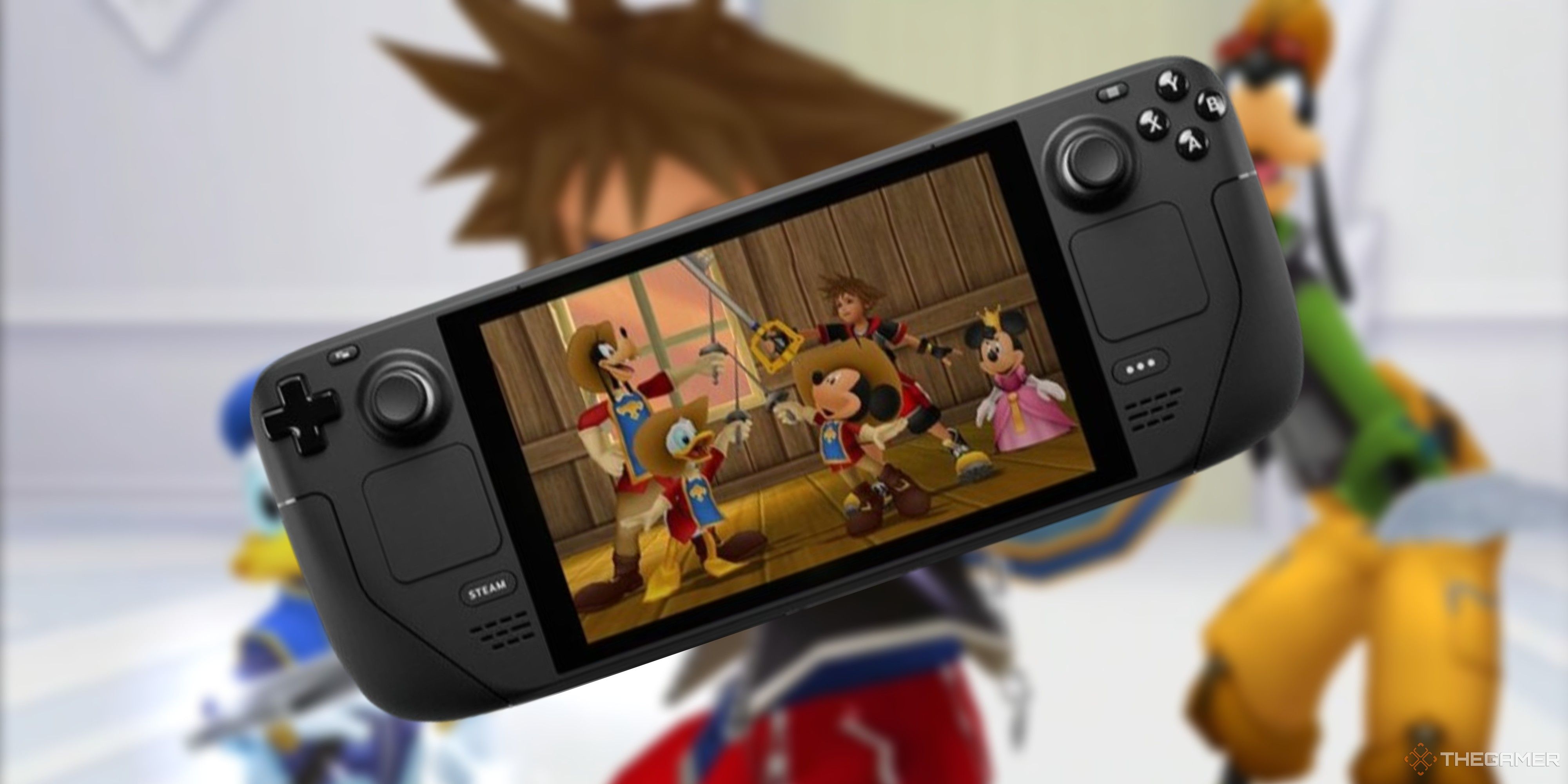 O sorteio de Kingdom Hearts inclui um pacote Steam Deck assinado