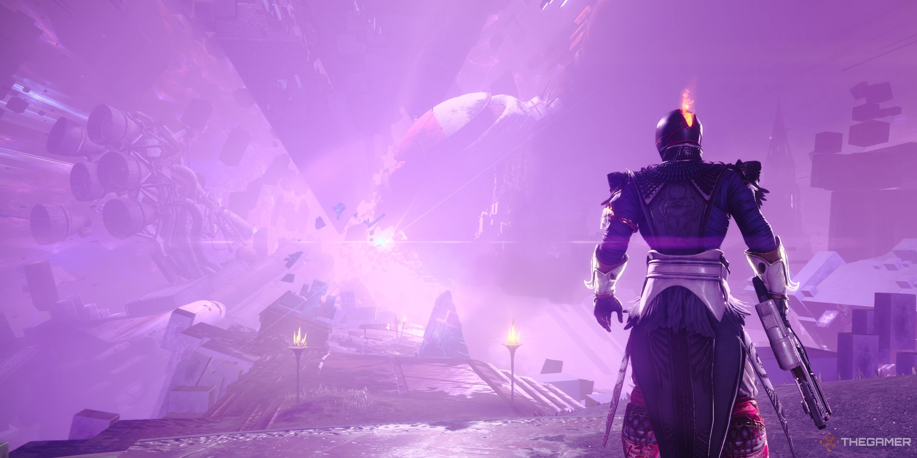 The Guardian arrives at the start of the Transmigration mission in Destiny 2: The Final Shape.