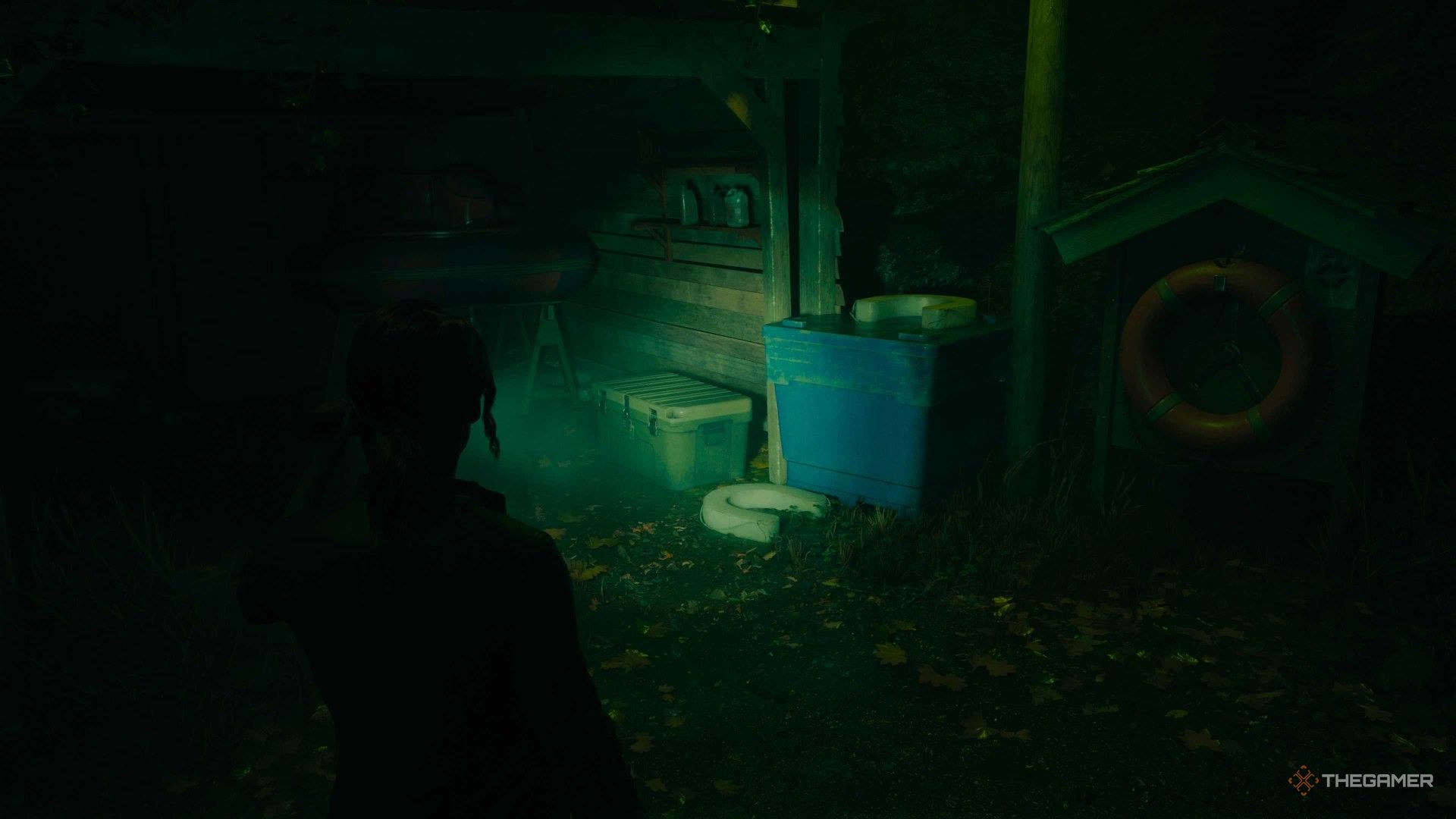 The river stash in Alan Wake 2 Night Springs North Star
